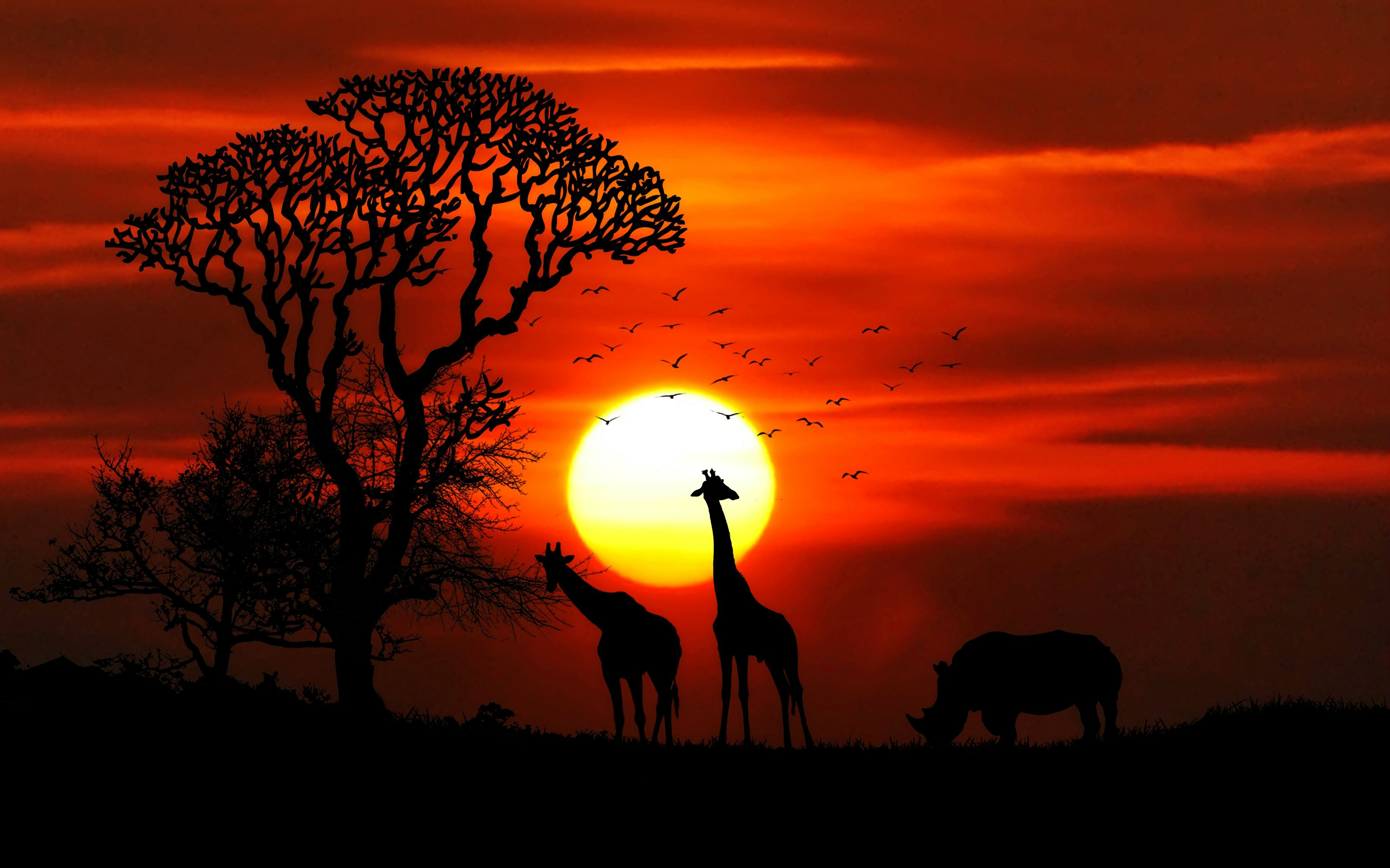 разное, atardeceres, mundo