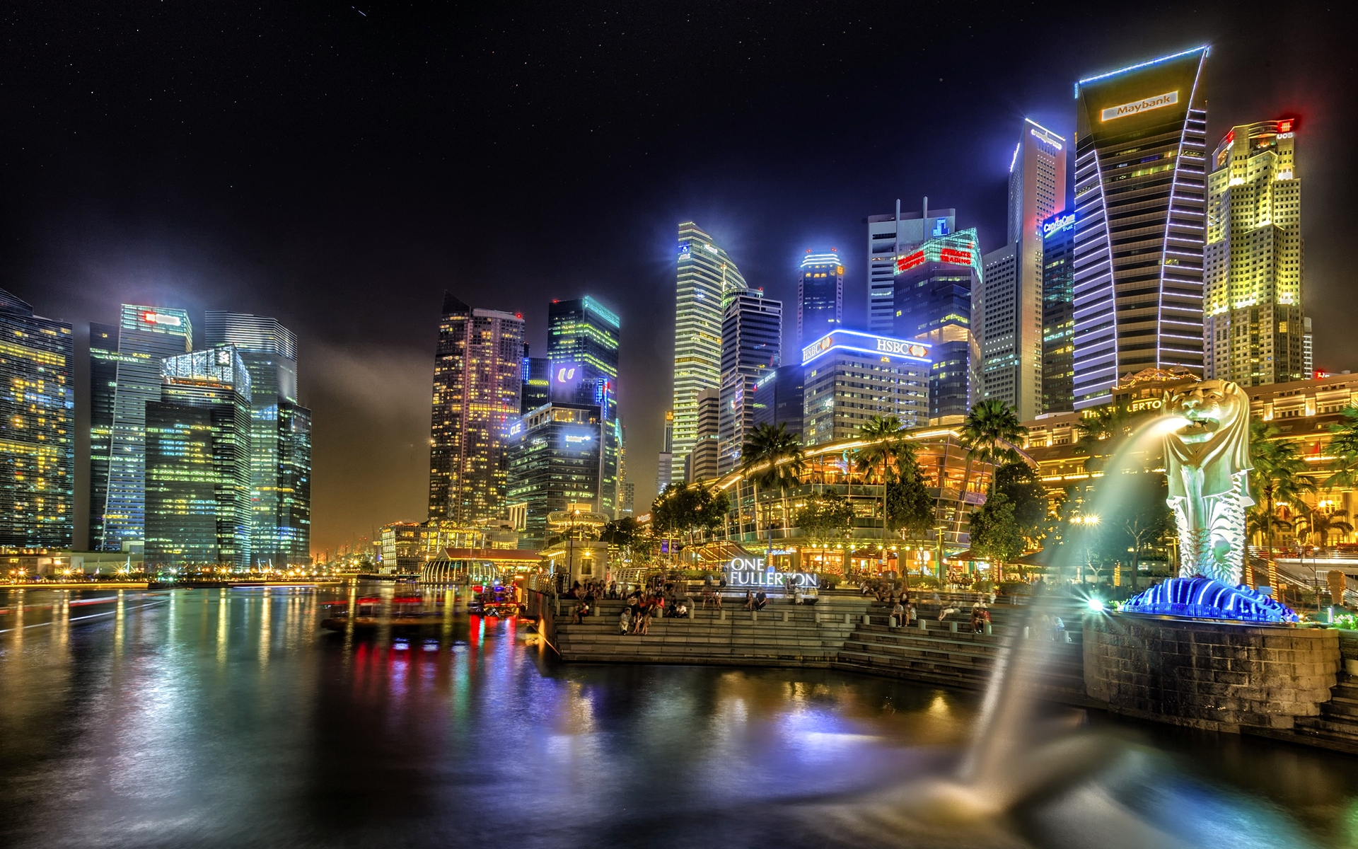 город, singapore, города