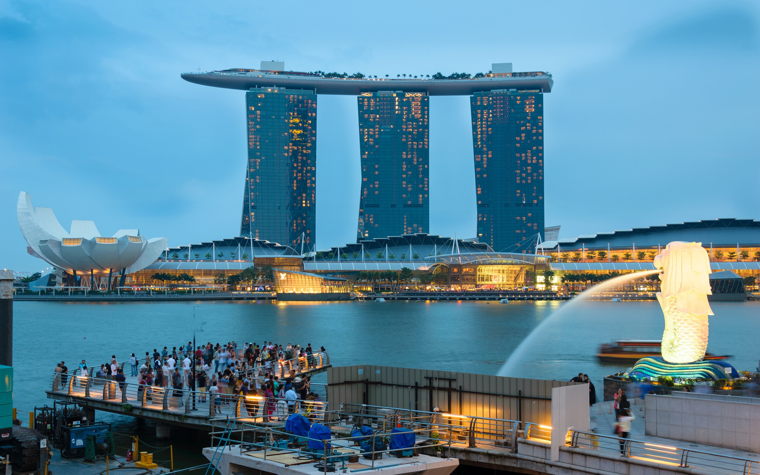 park, merlion
