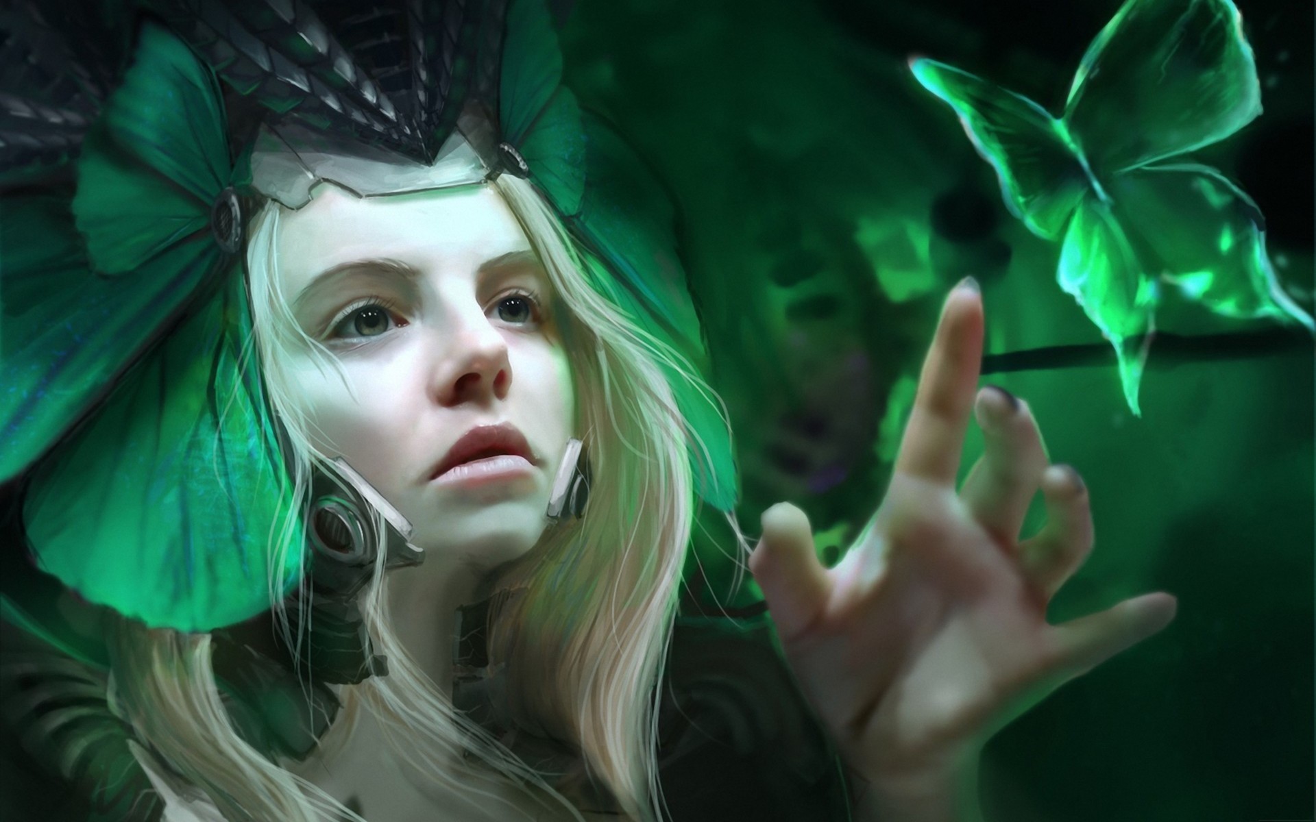 толпа, робот