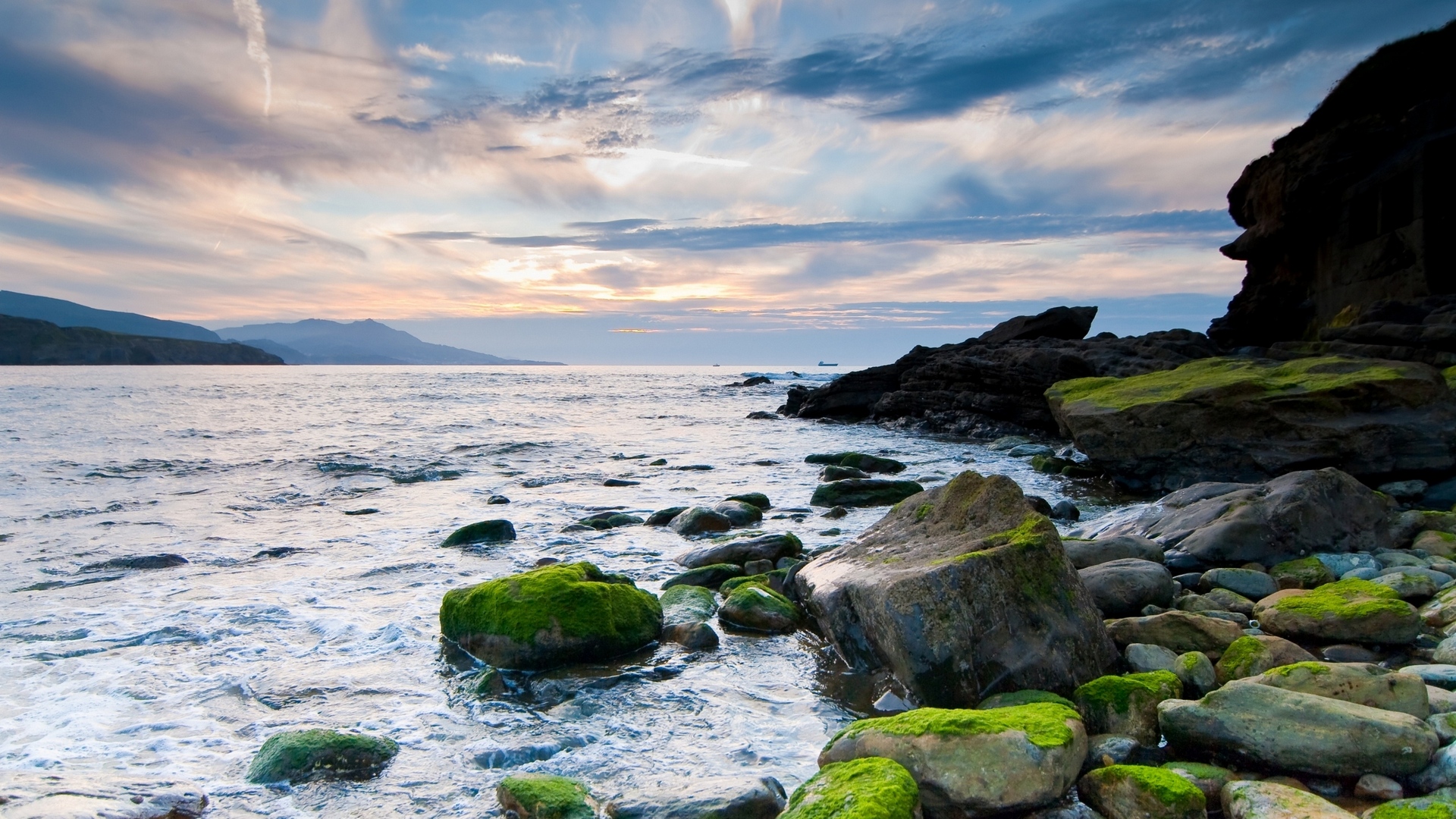 камень, пляж, море