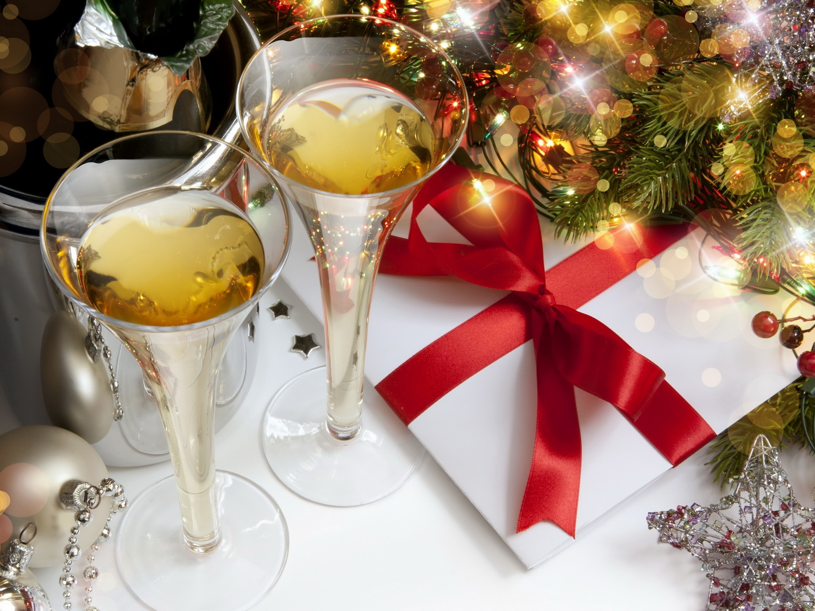 звезда, шампанское