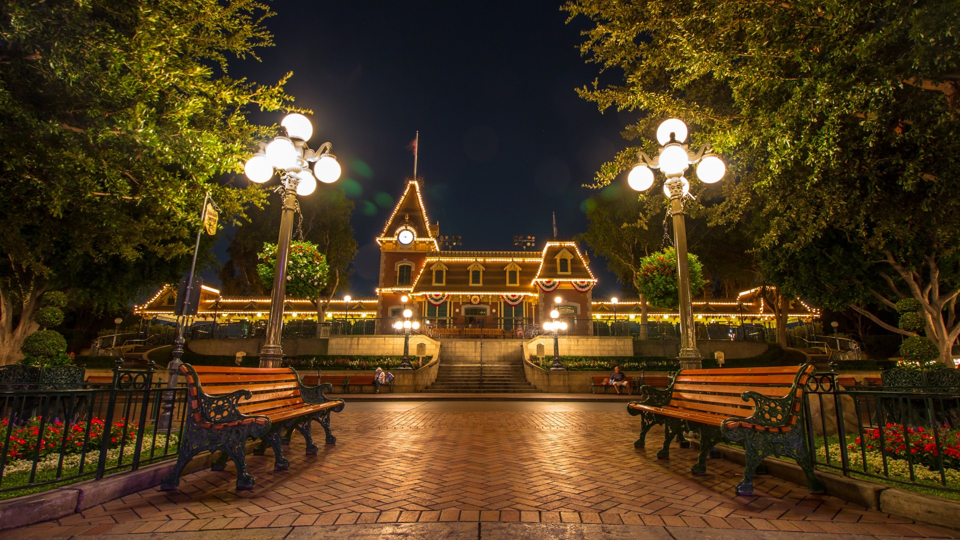 disneyland, park, kalifornii