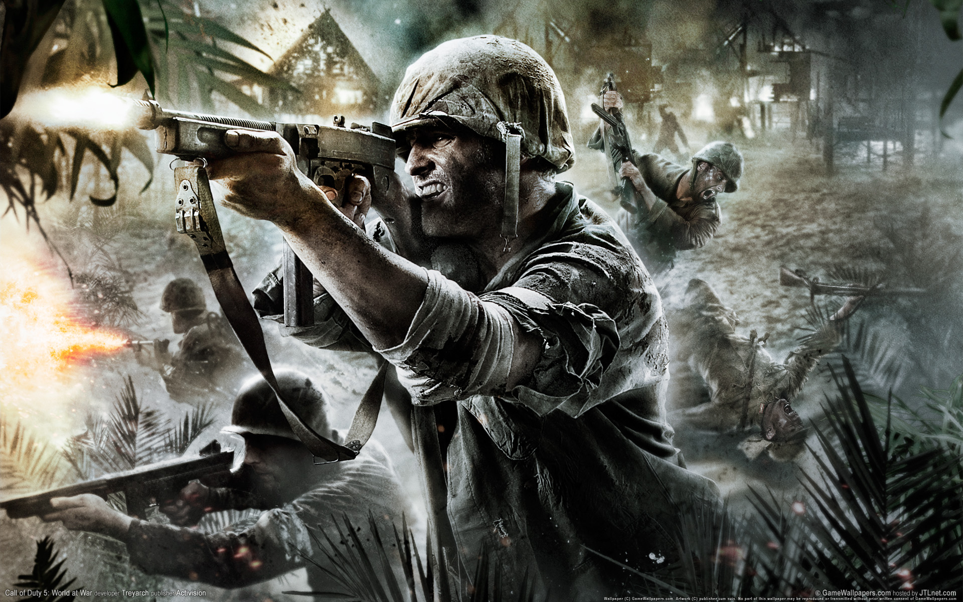 Картинки на телефон игры. Call of Duty 5 World at War. Call of Duty World at War Миллер. Call of Duty World at War обои. Ж-12 солдат Call of Duty.