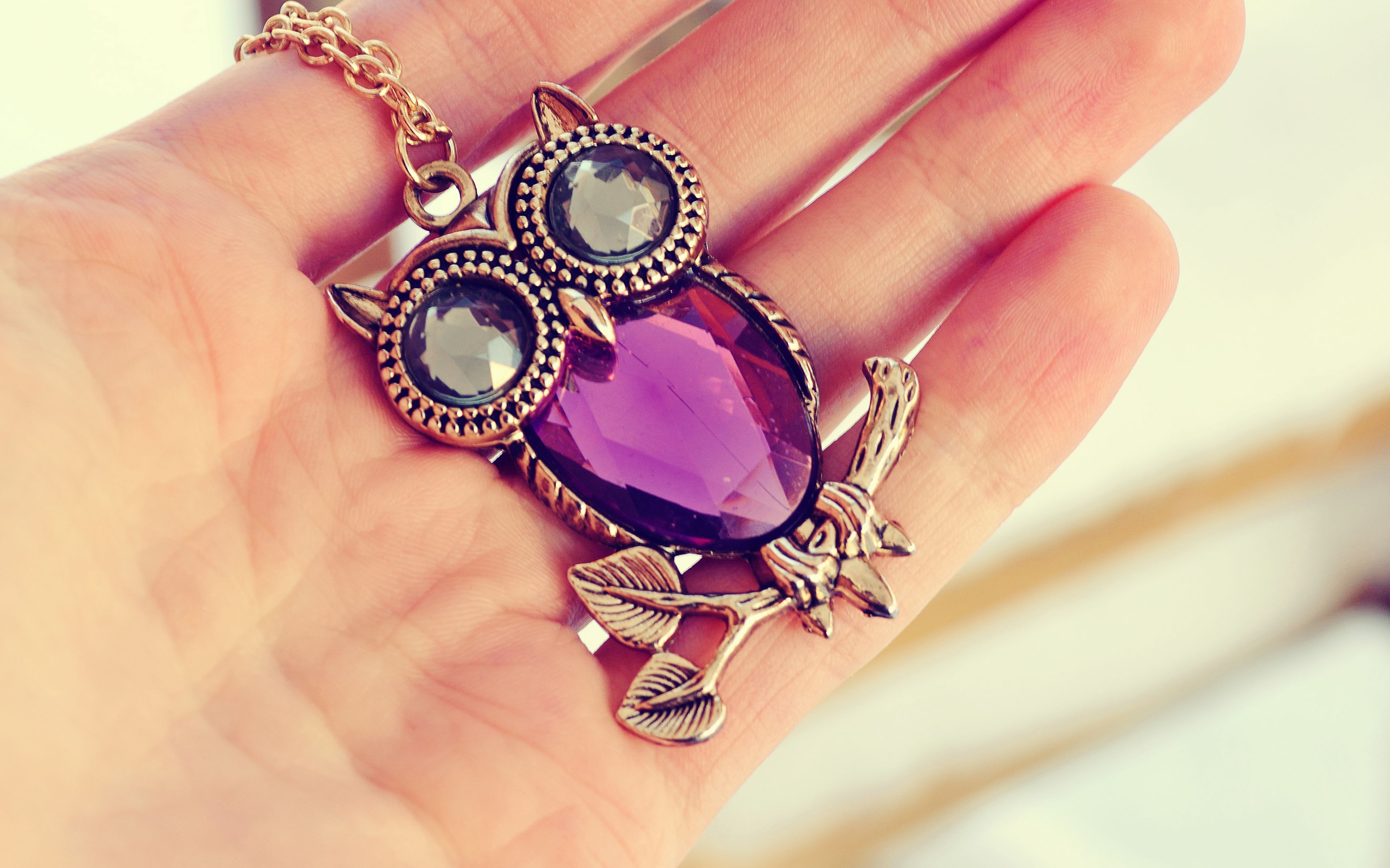 украшение, сова, рука