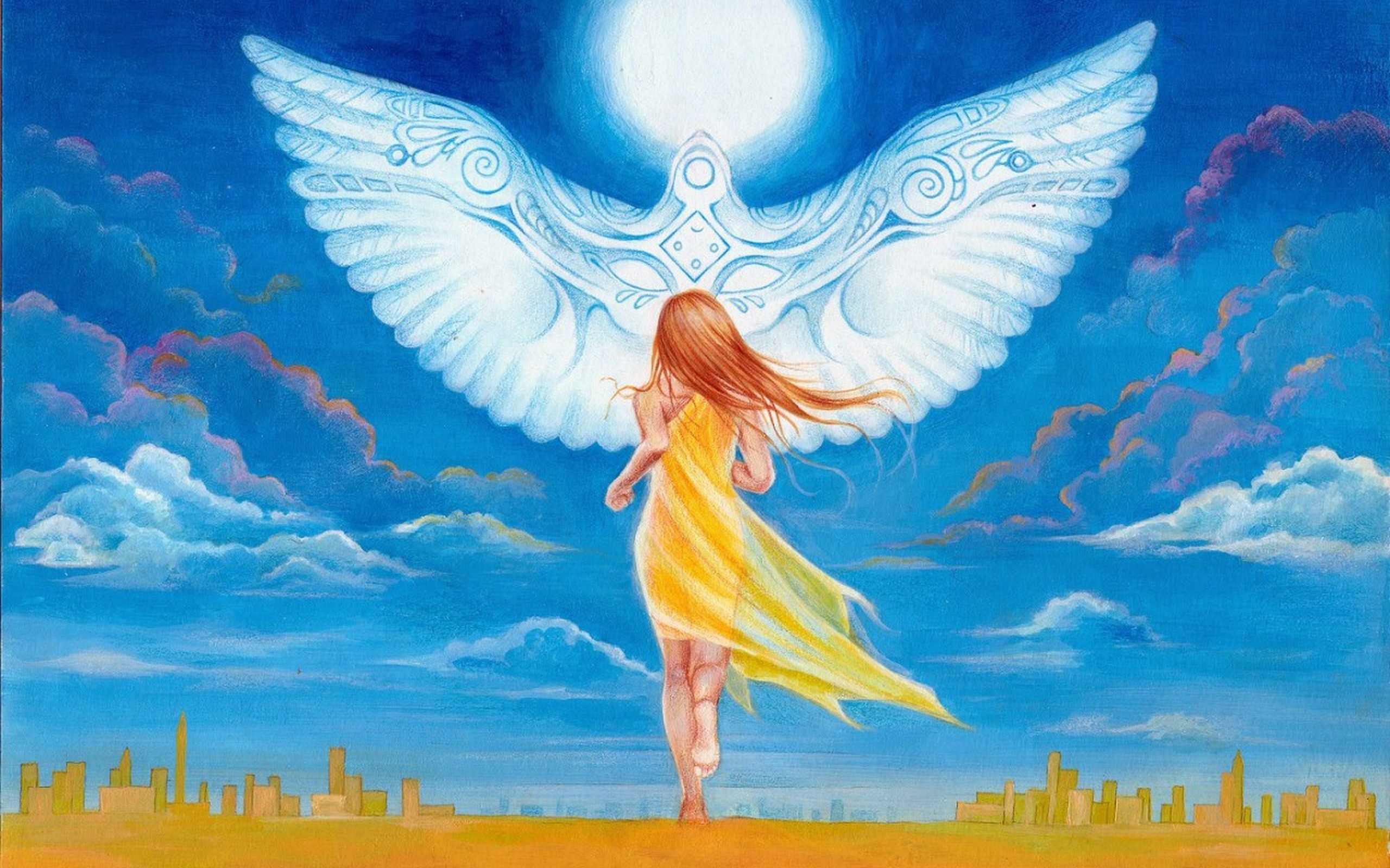 Сюжет два крыла. Ангел. Небесные ангелы. Мир духовный и мир земной. Ангел эзотерика.