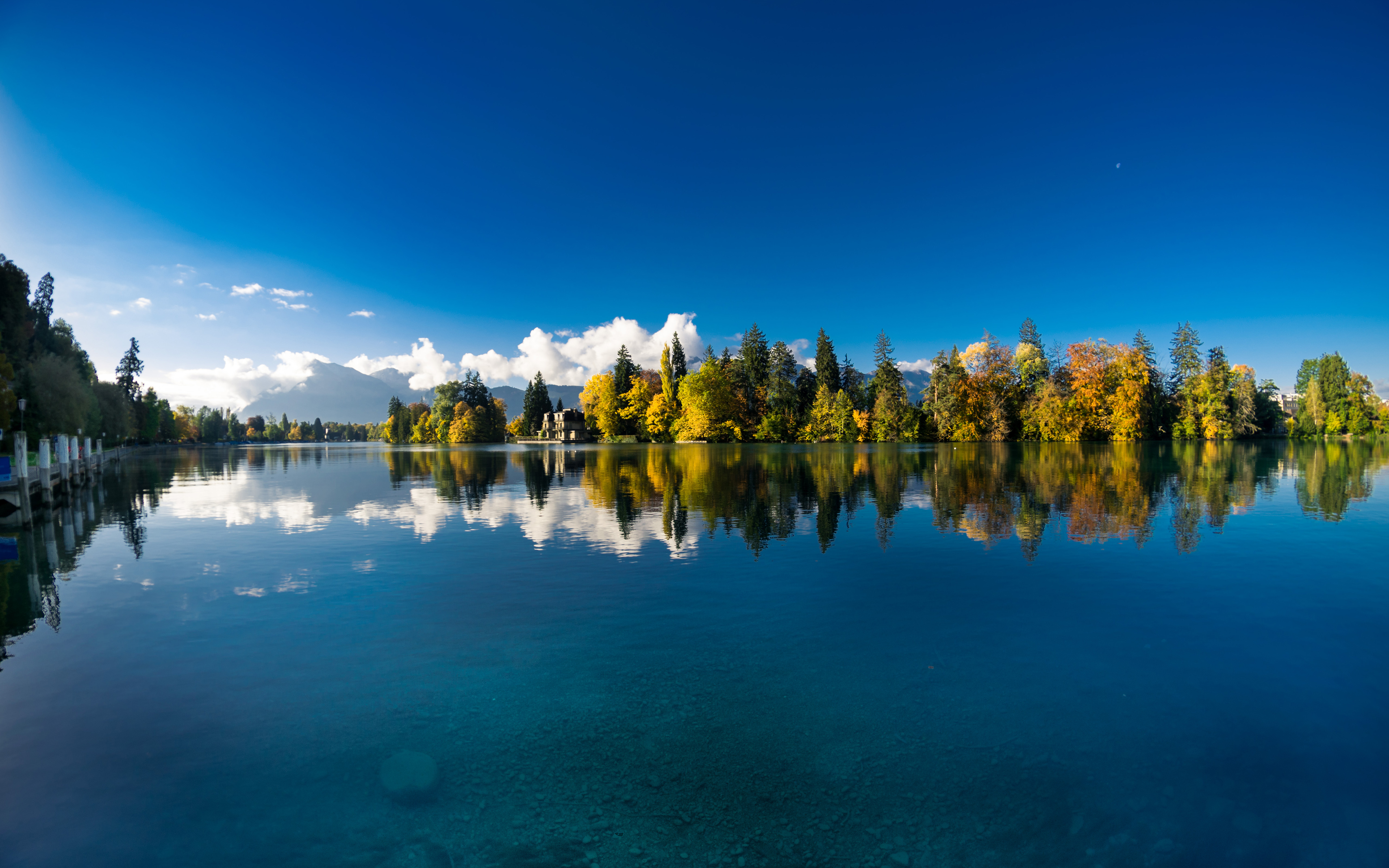 природные, пейзаж, вода
