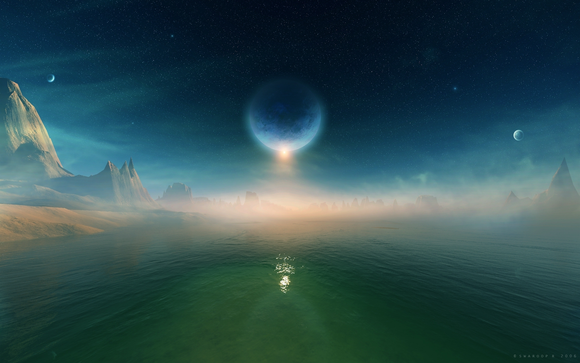 космос, тройные, воды