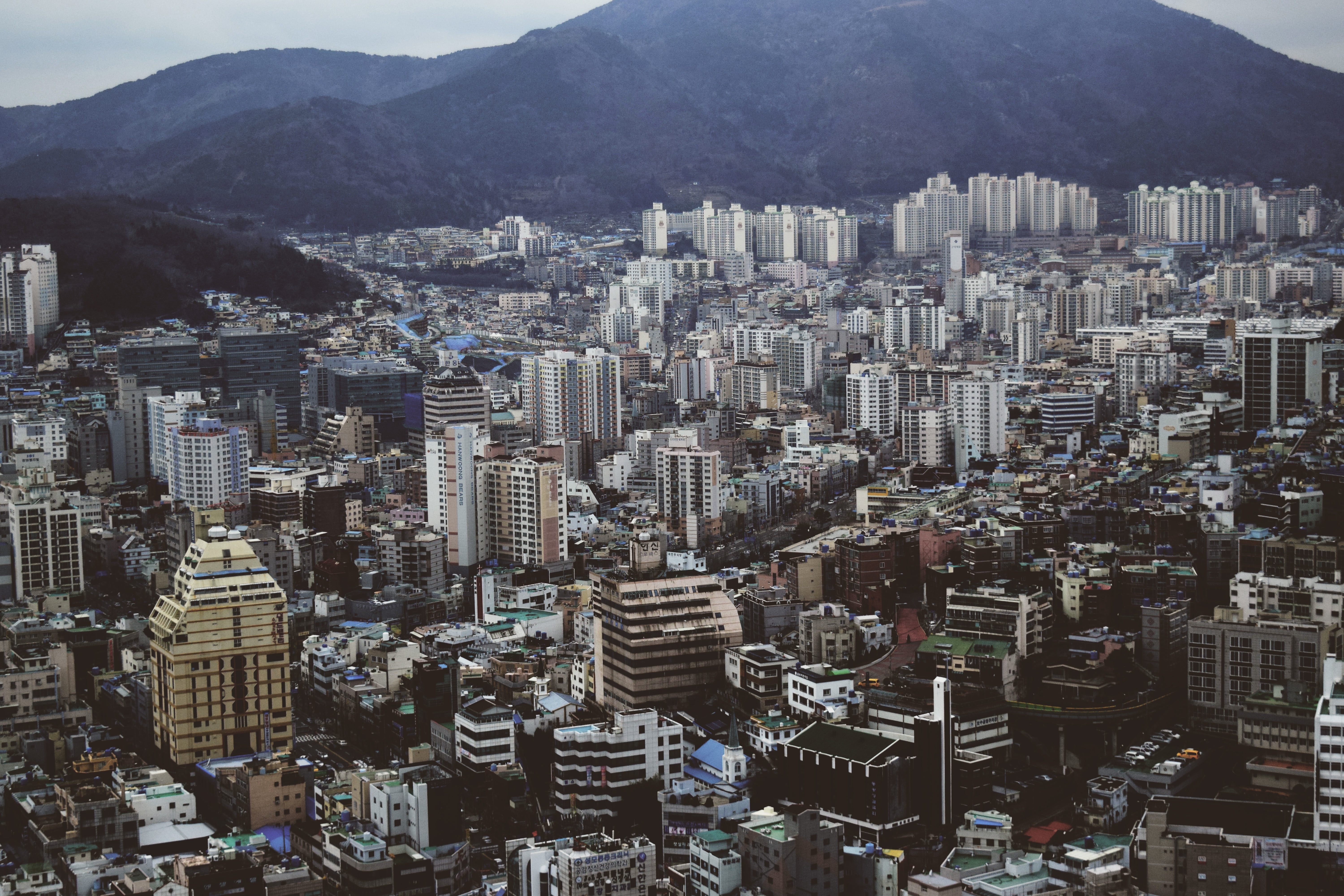 город, korea, south