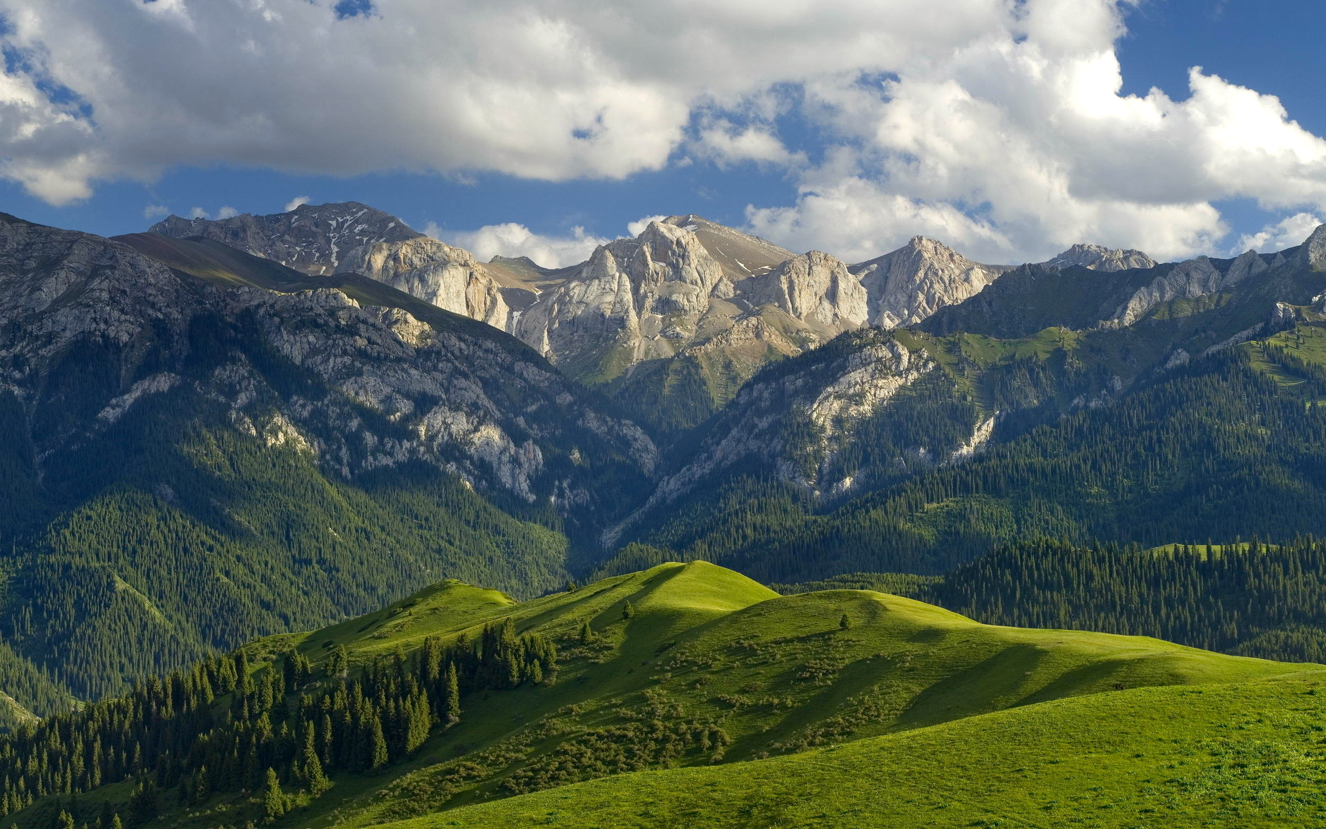 горы, картинка, гора