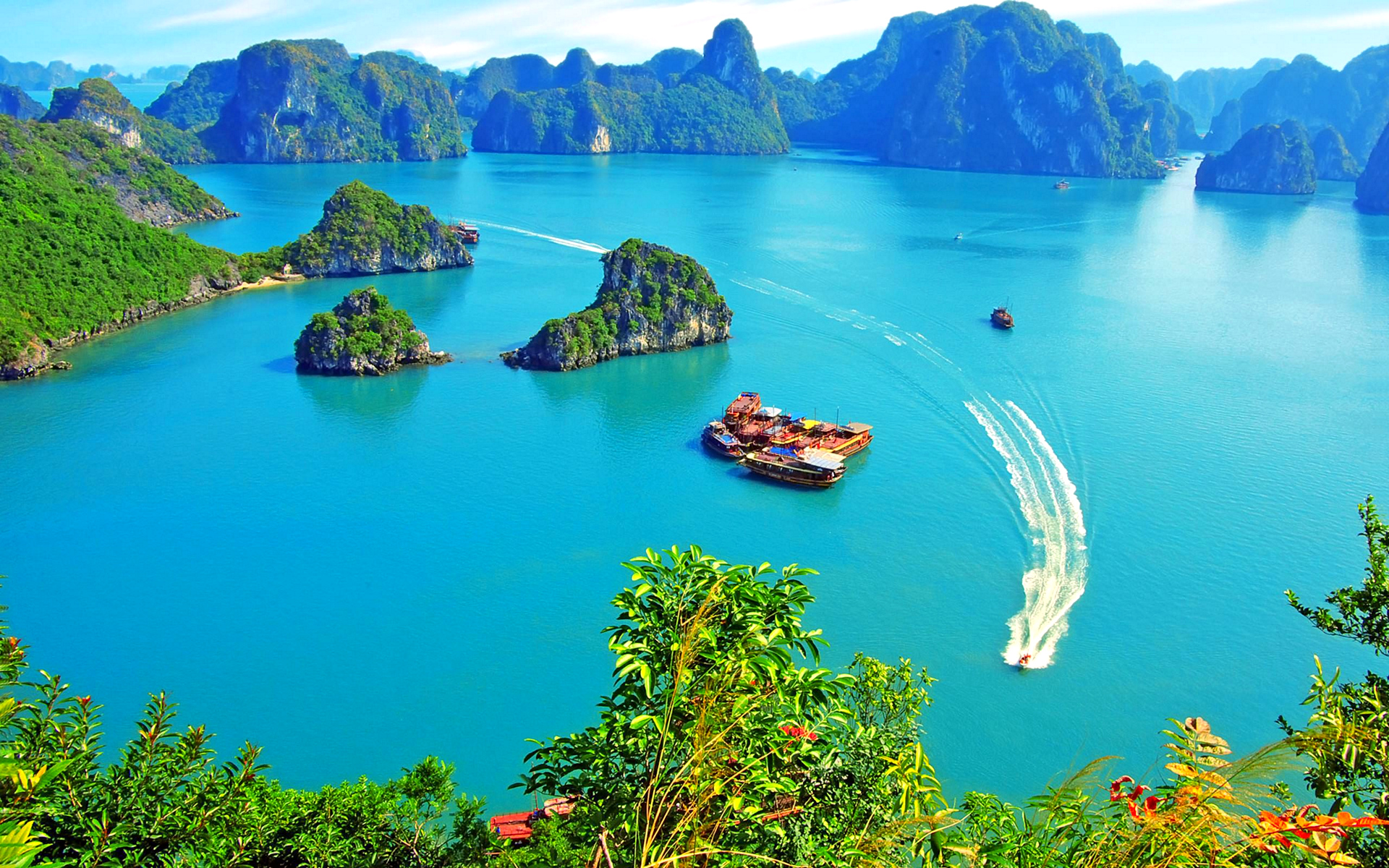 vietnam, bay, halong