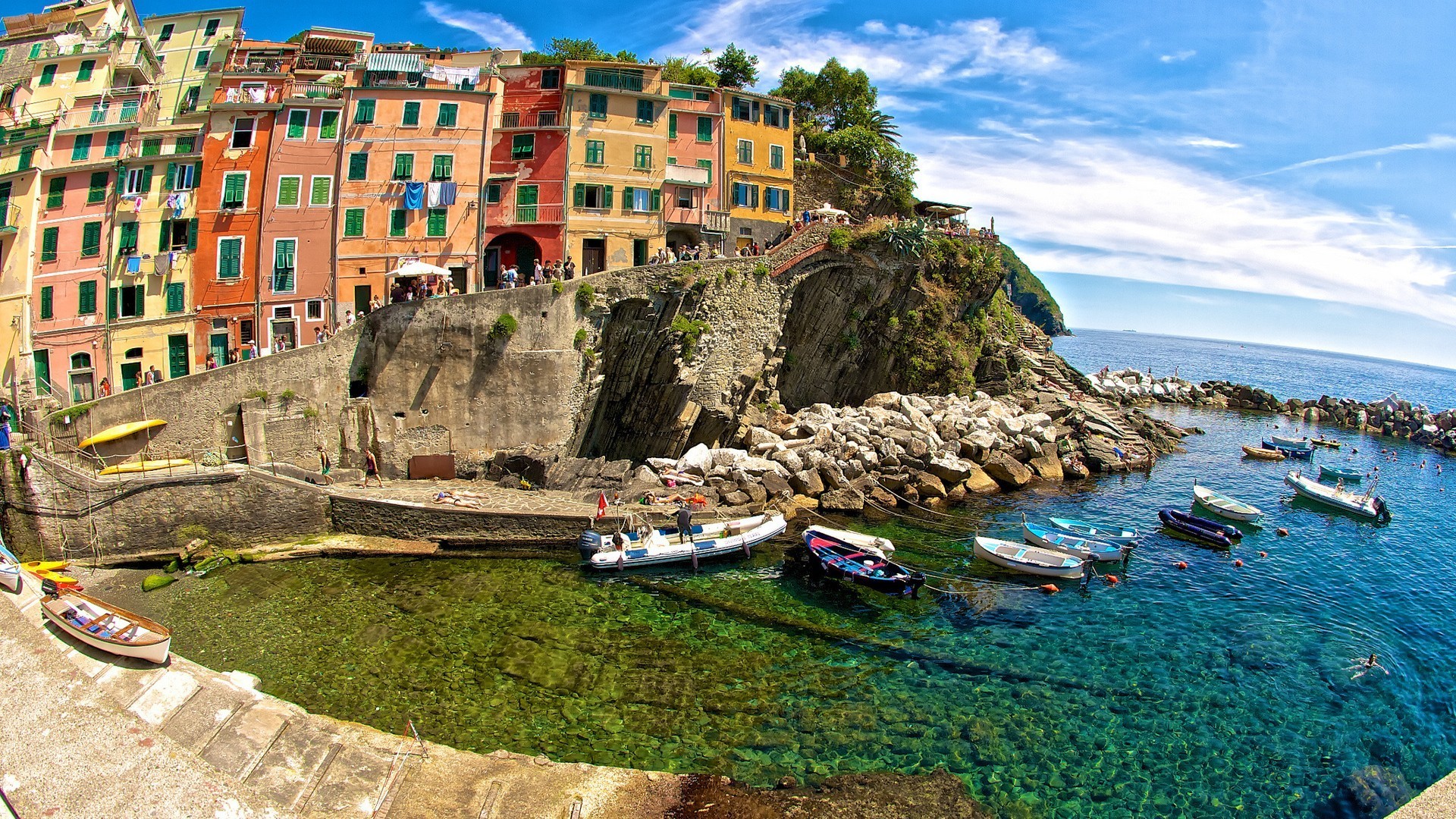 лодка, italy, море