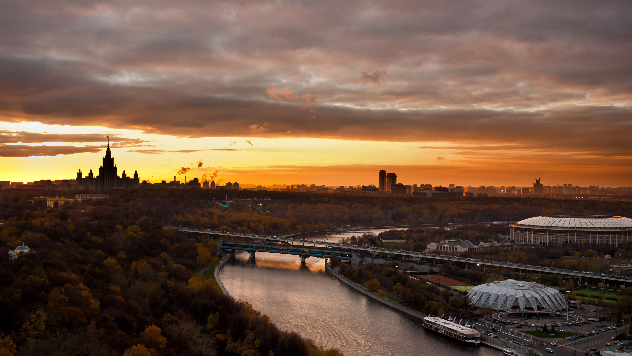 москва, кремль, россия Фон № 68385 разрешение 2560x1440