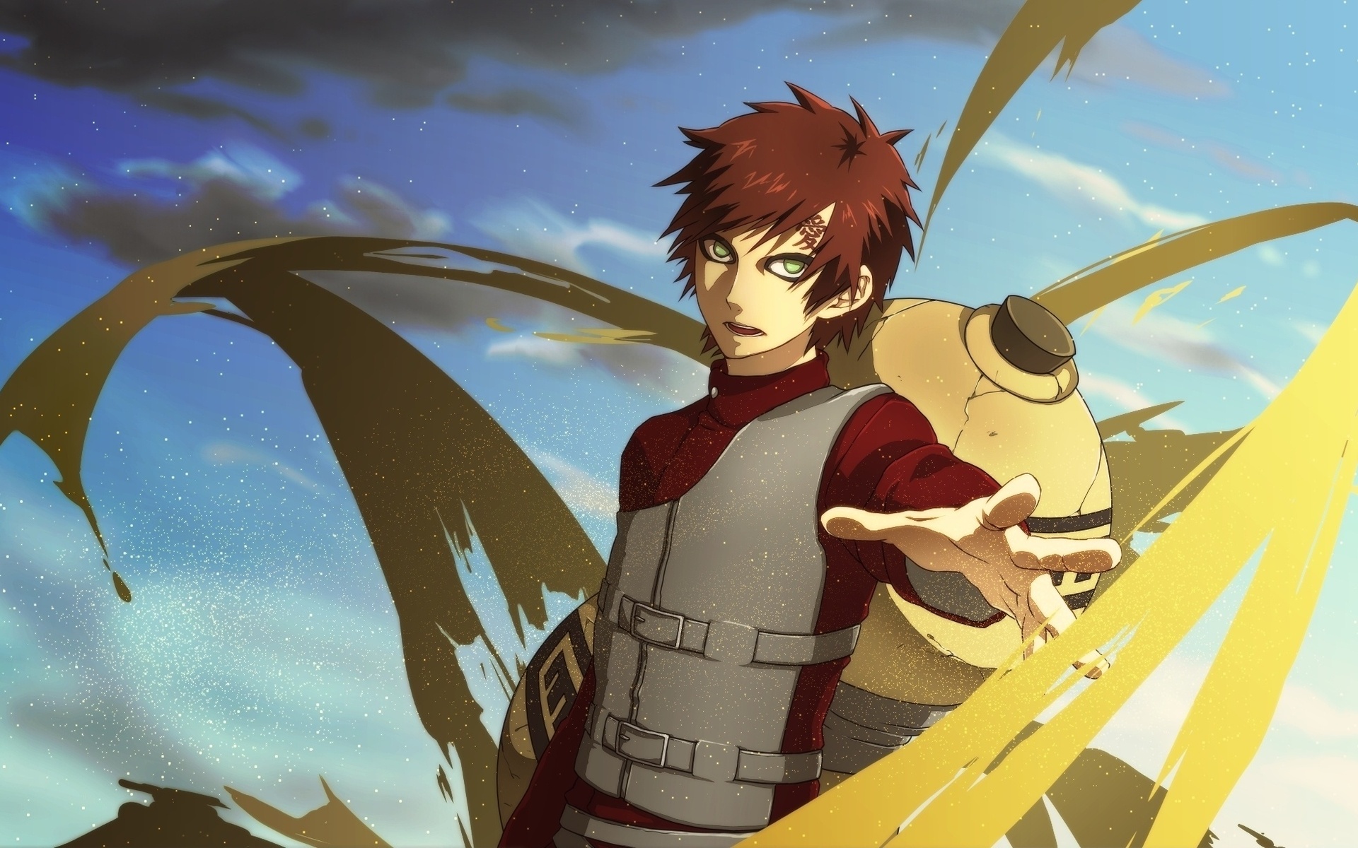 gaara, naruto, kazekage