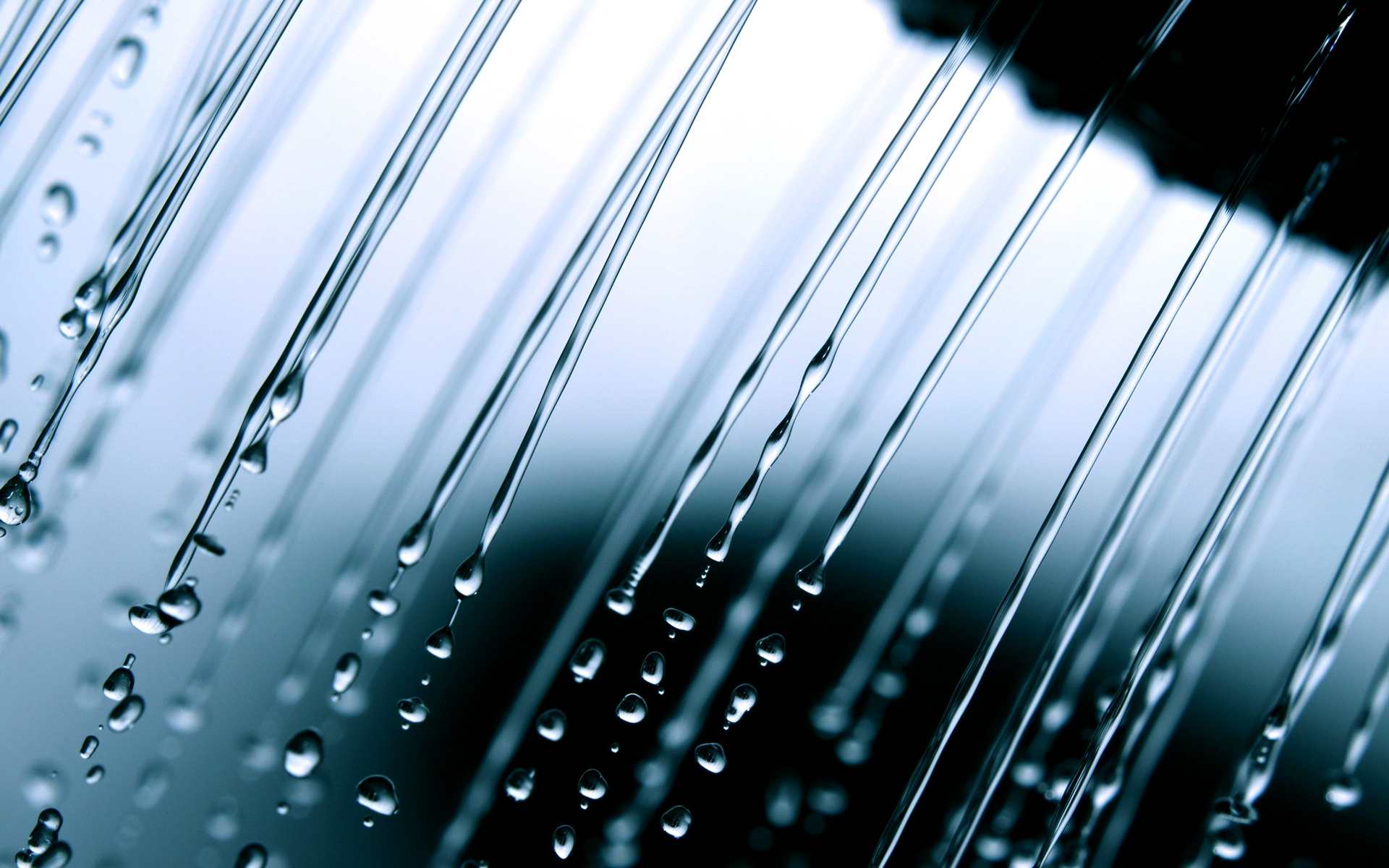 water, капли, макро