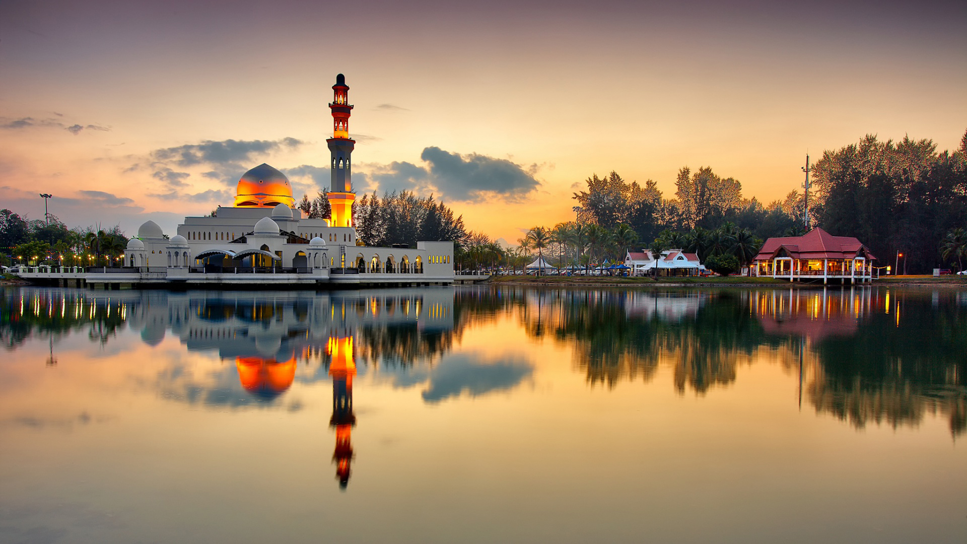 mosque, минарет