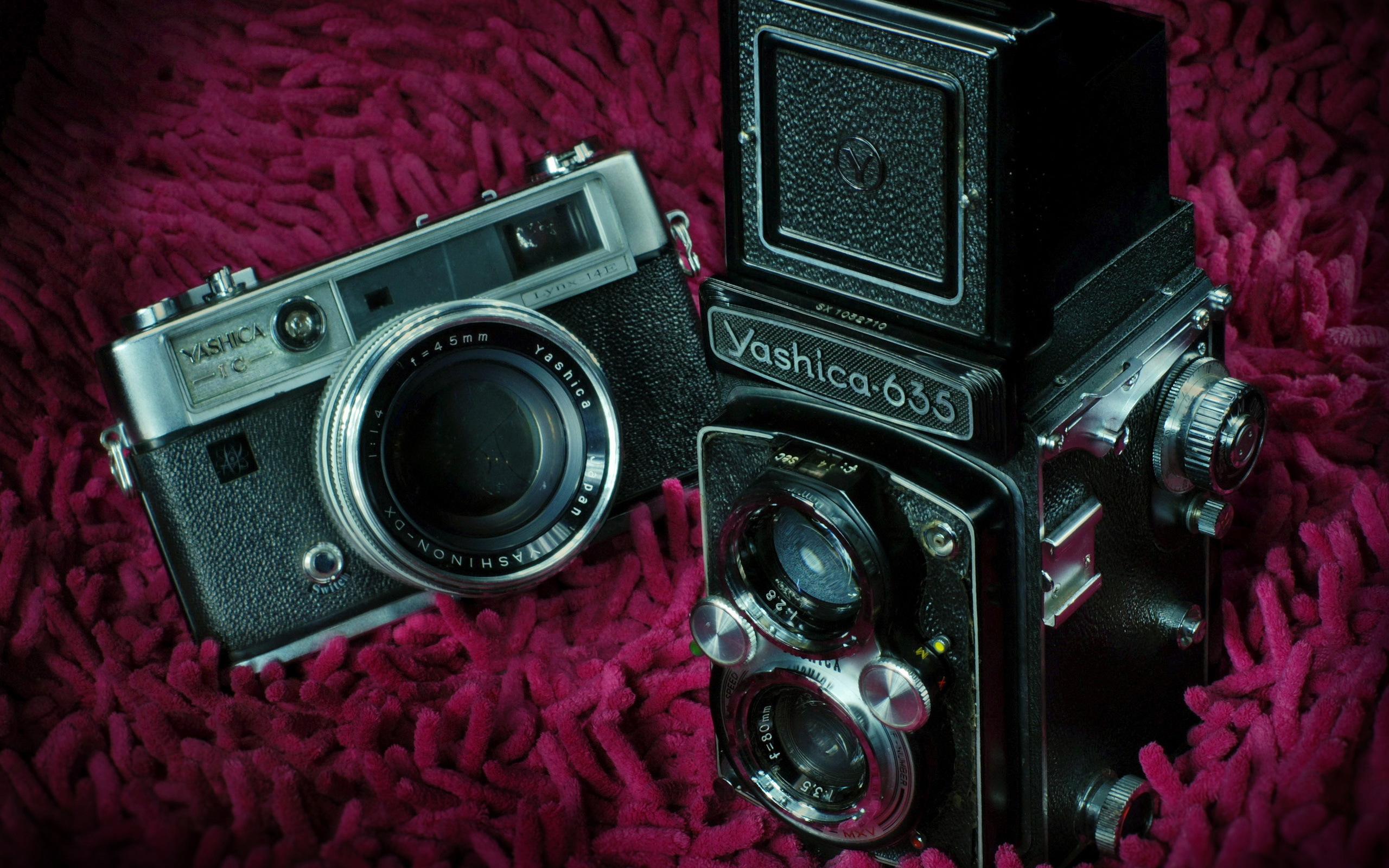 фотоапарат, язика, винтажный