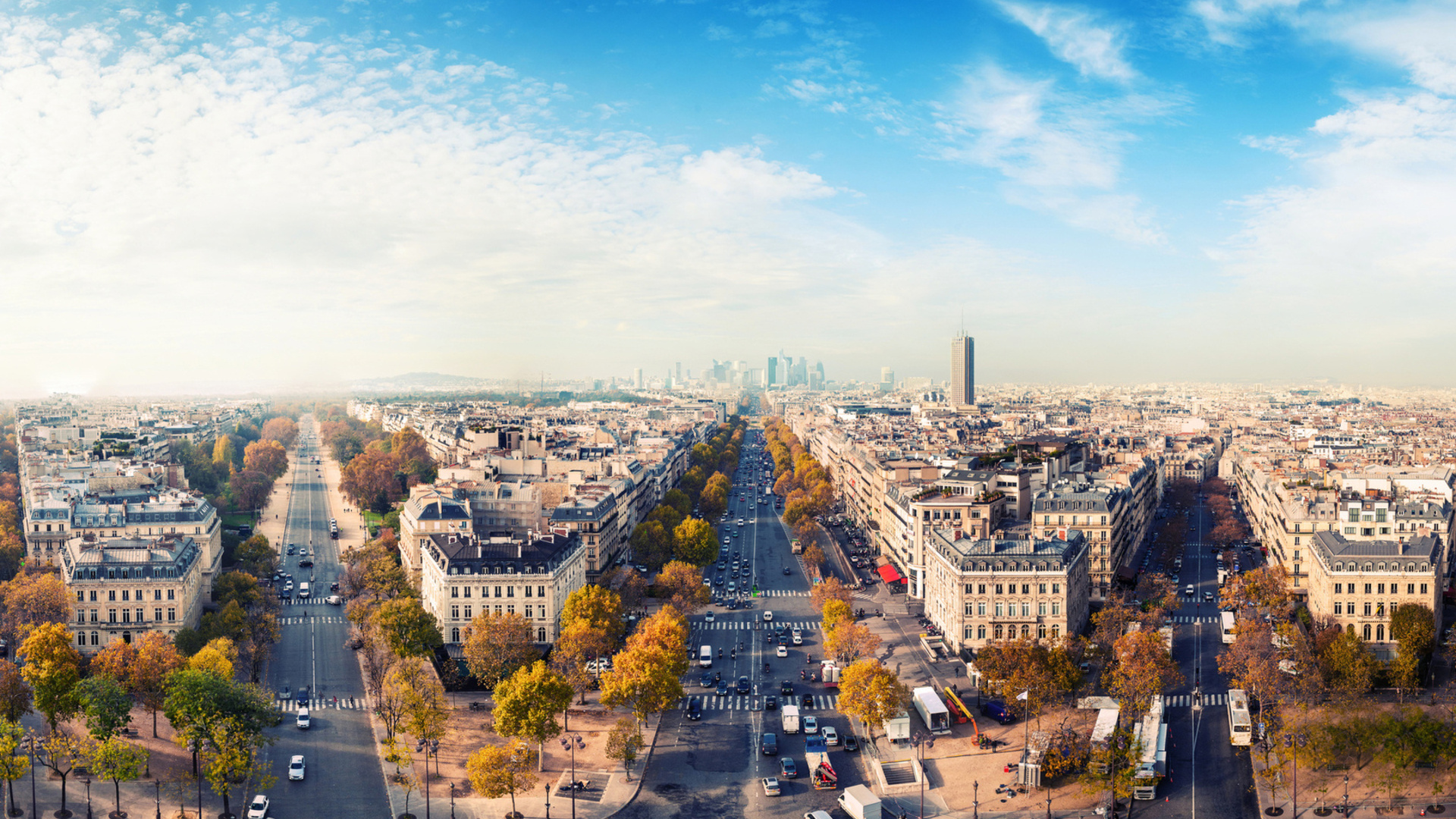 париж, осень, париже