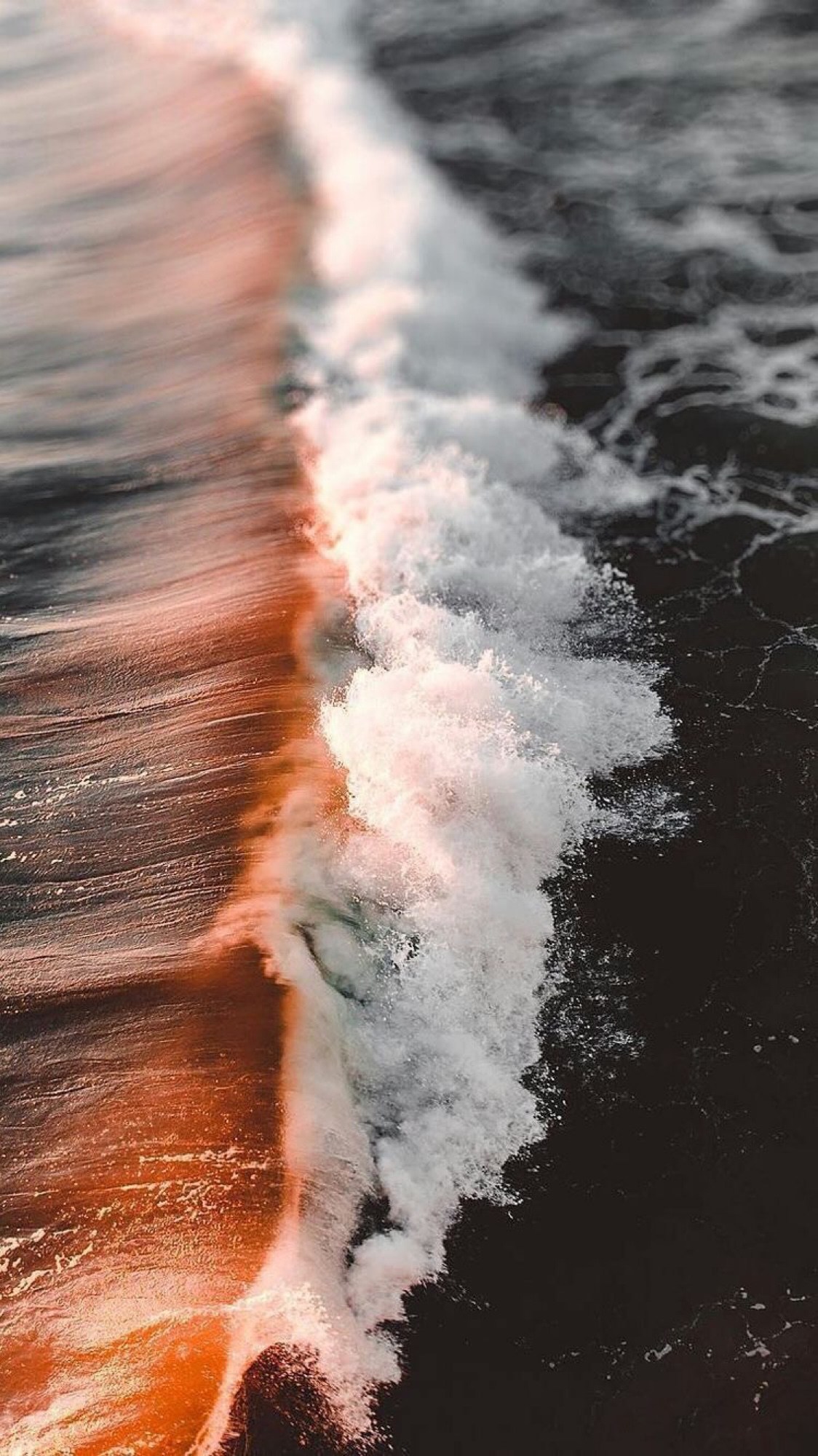 pantalla, oceano, transe