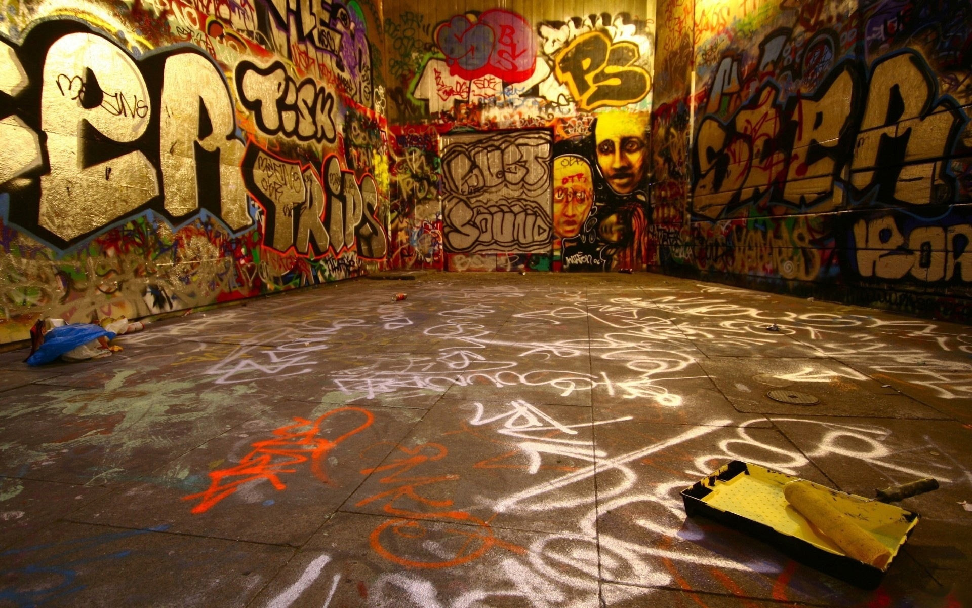 graffiti, стена, стены