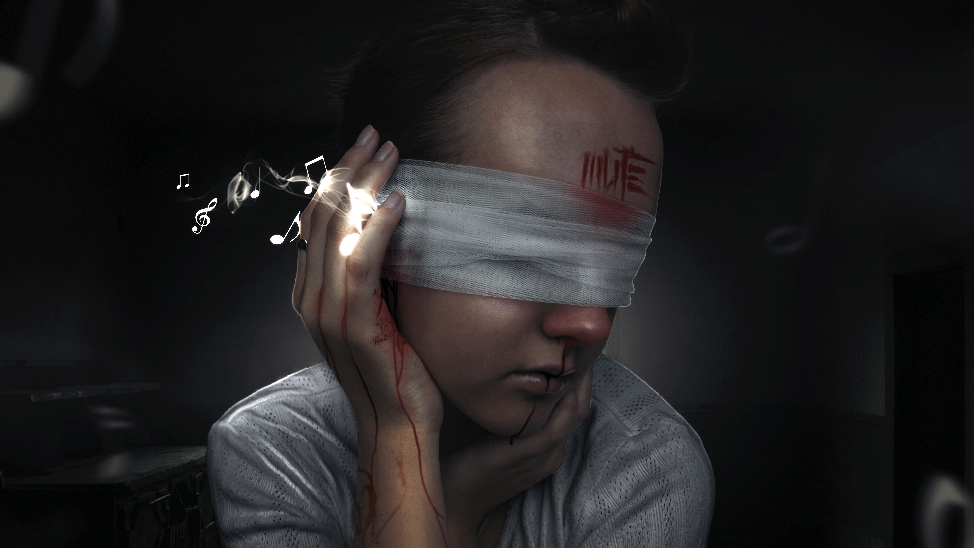 тьма, искусство, полярная