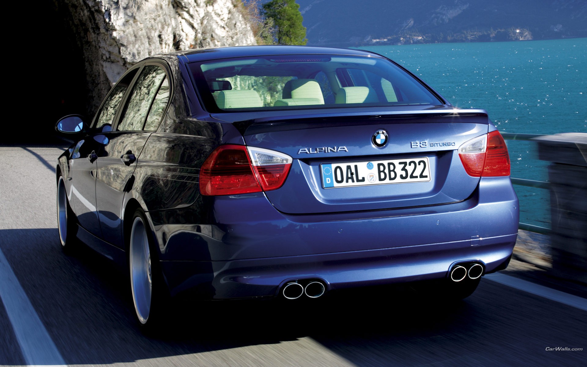 alpina, bmw, турбонаддув No 127500 Разрешение 1920x1200