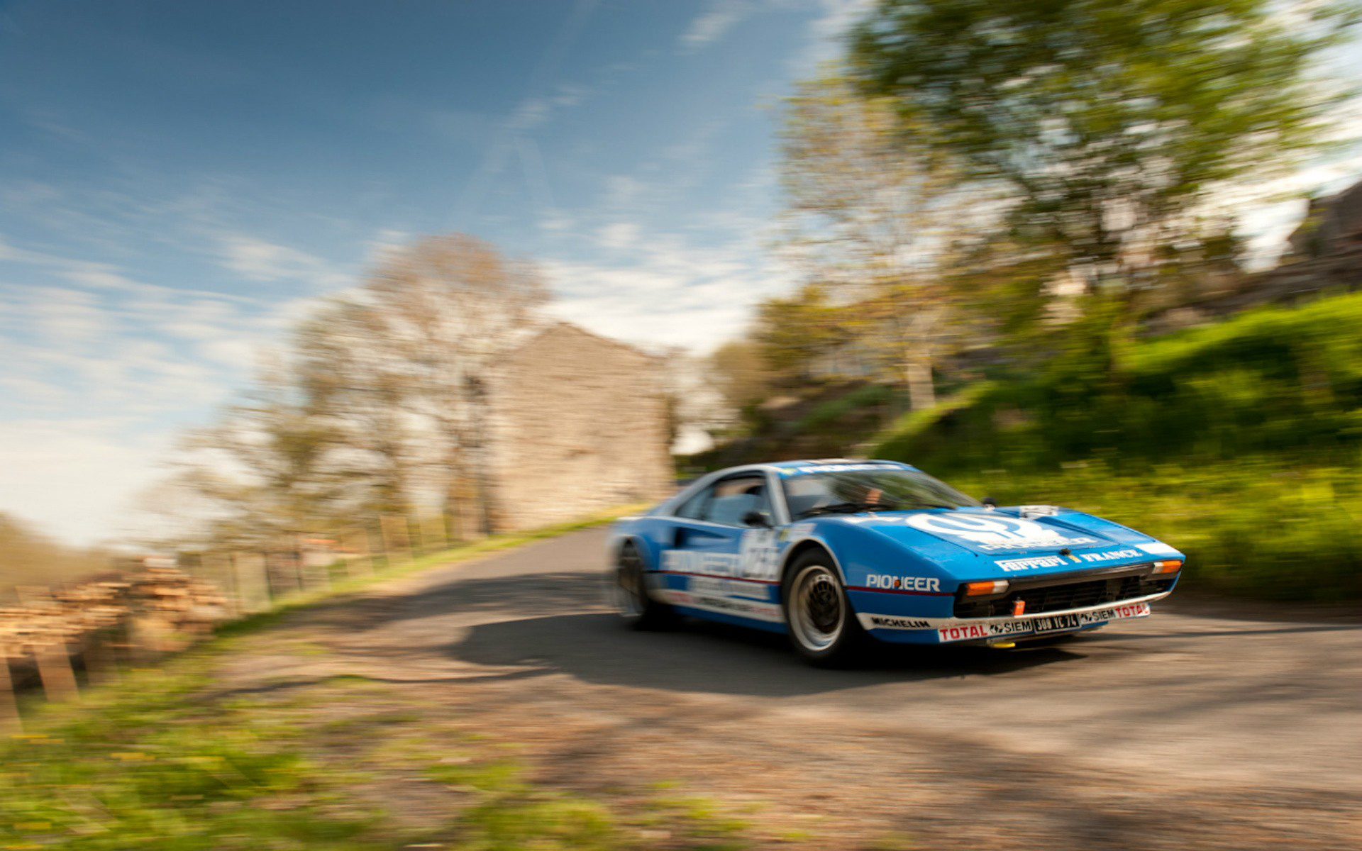 ferrari, gtb, ралли