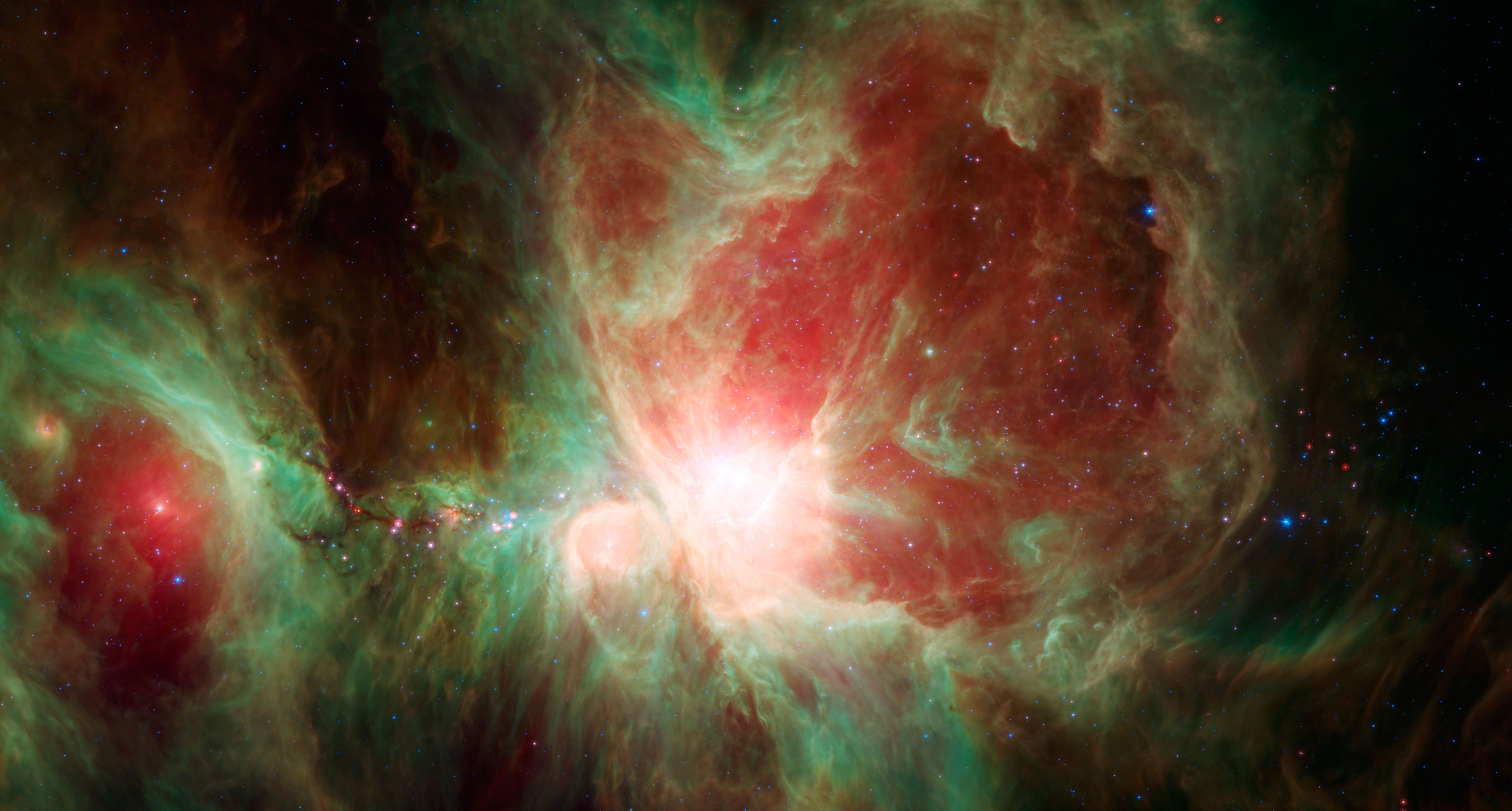 tumannost, orion, kosmos