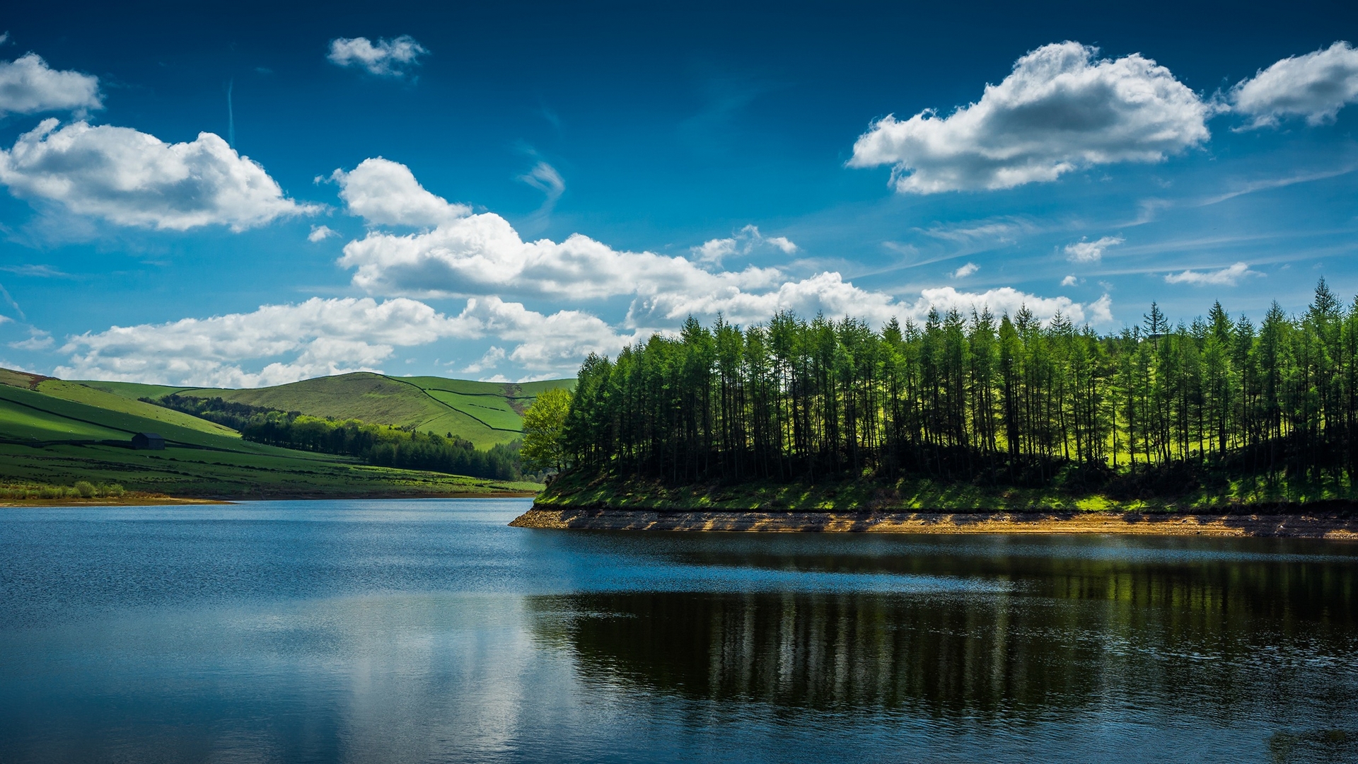 река, пейзажи