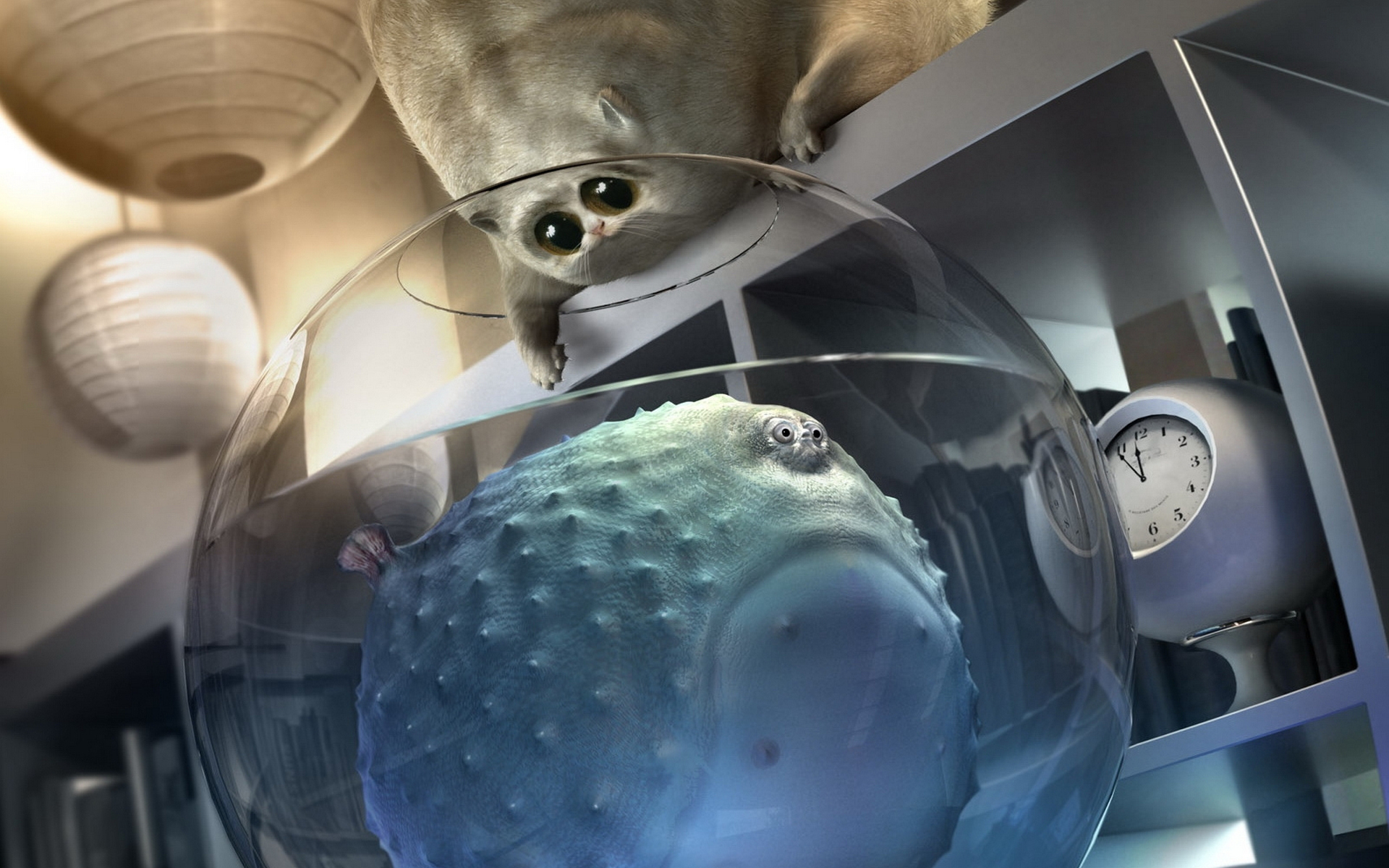 рыбы, рыбы Разрешение 1920x1200