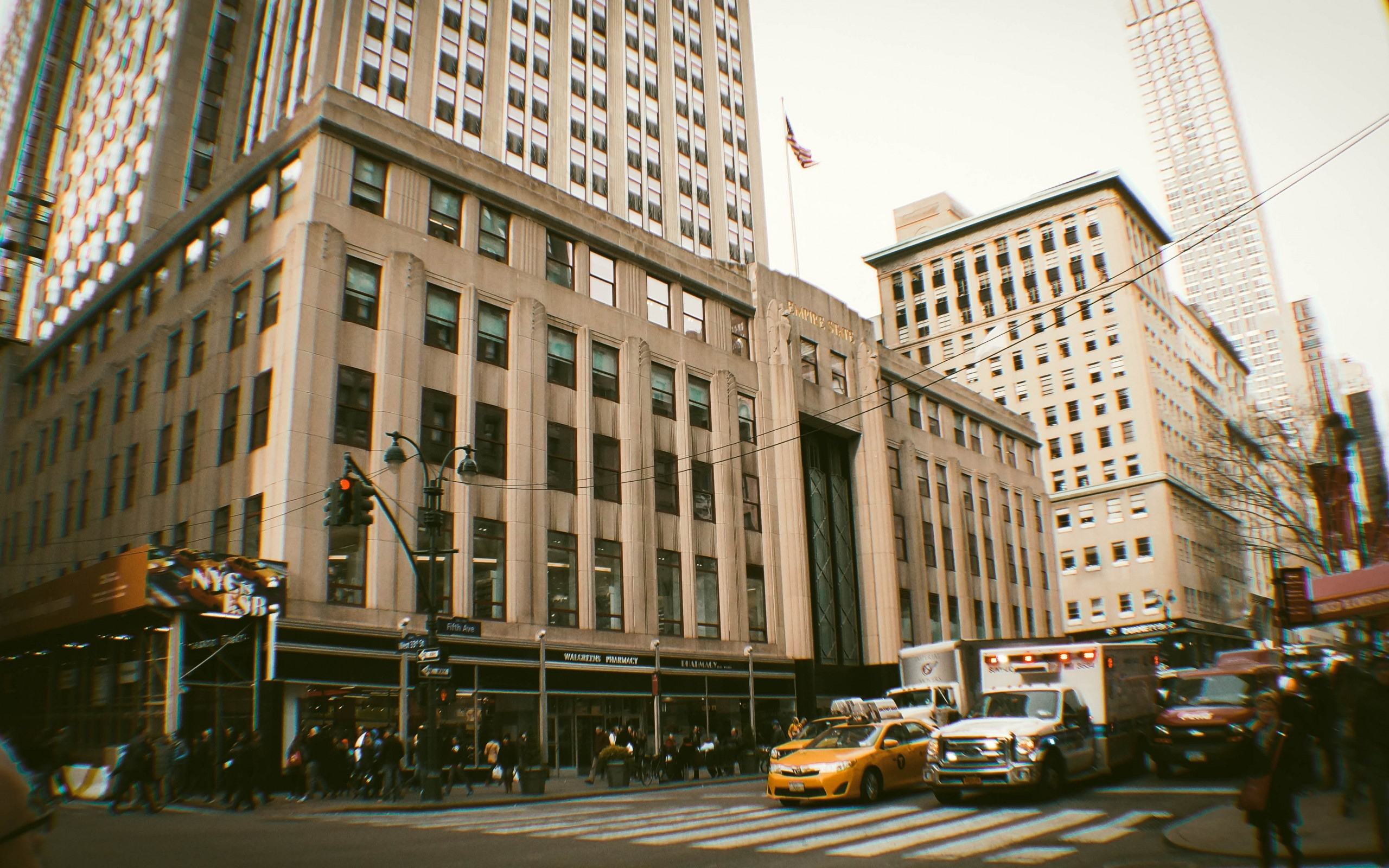 new, york, город Фон № 67985 разрешение 2560x1600
