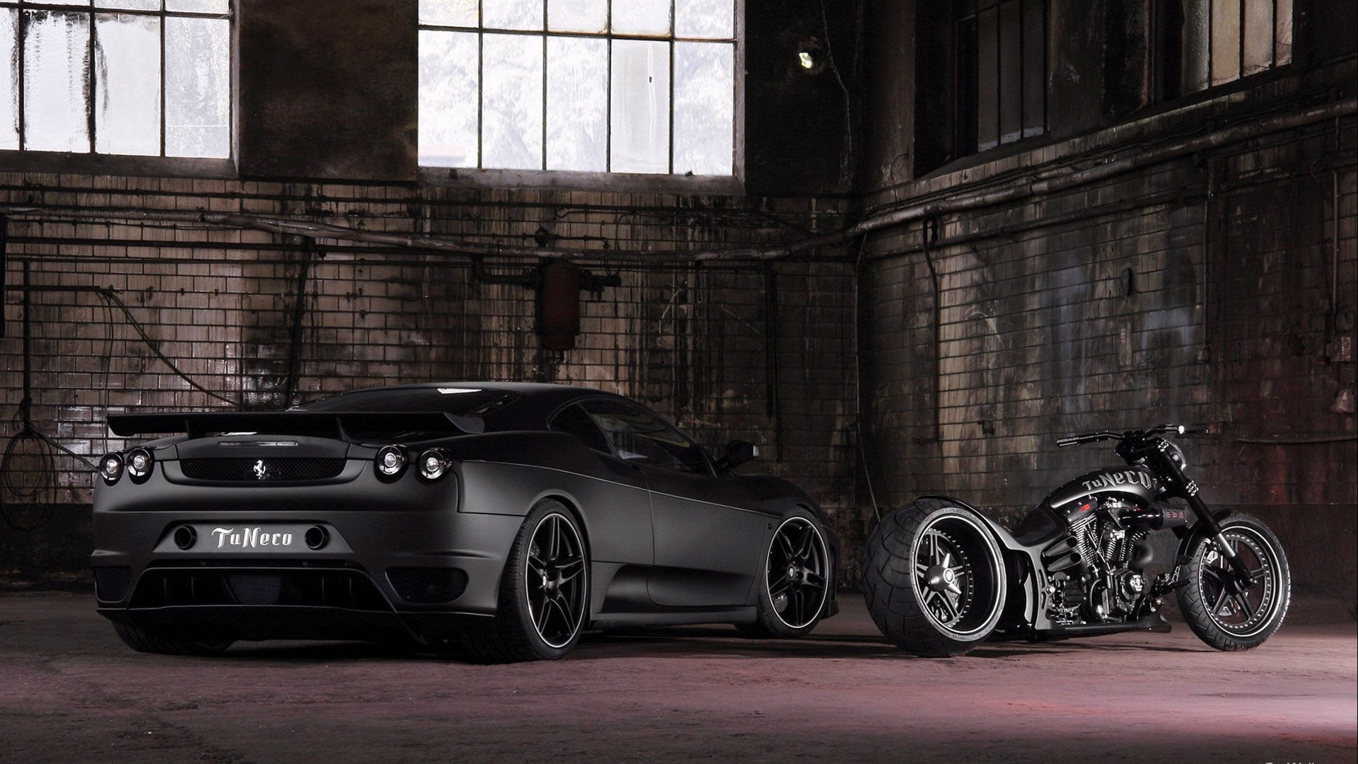 ferrari, black,