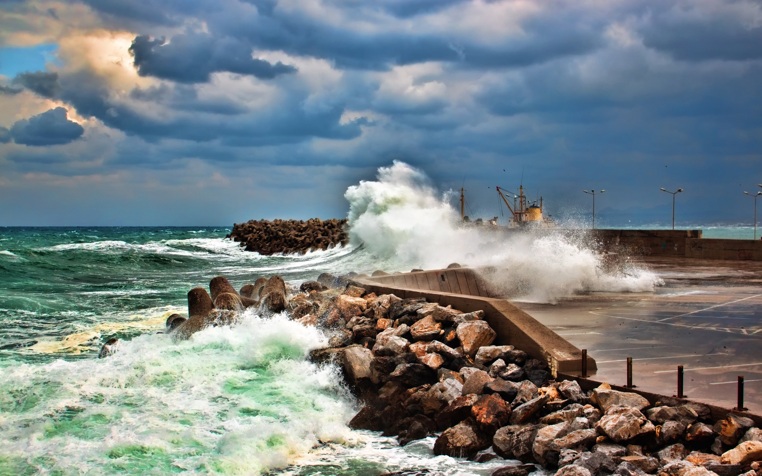 море, разбойник, волны