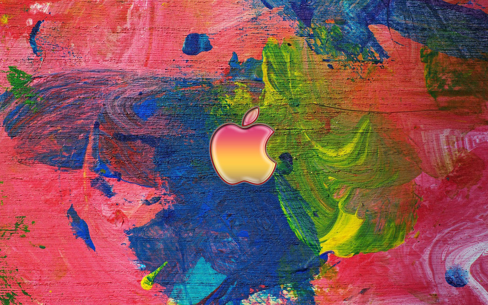 Apple в красках скачать