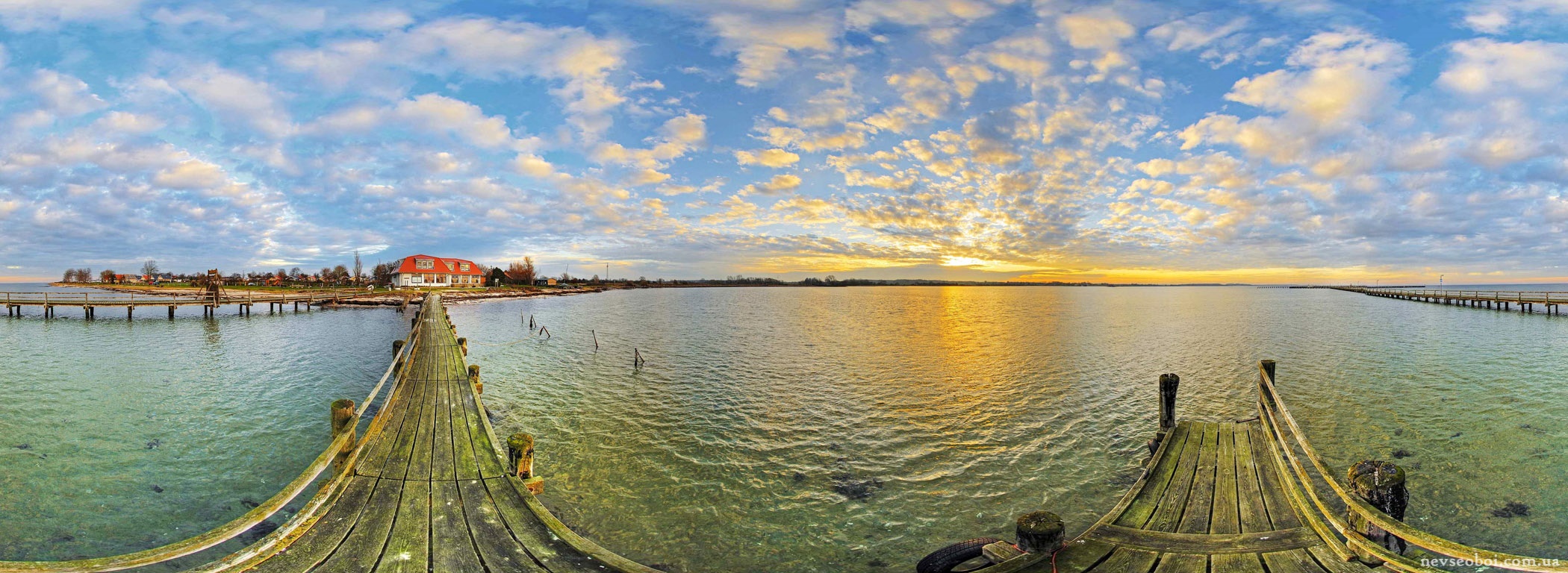 Круговая панорама море