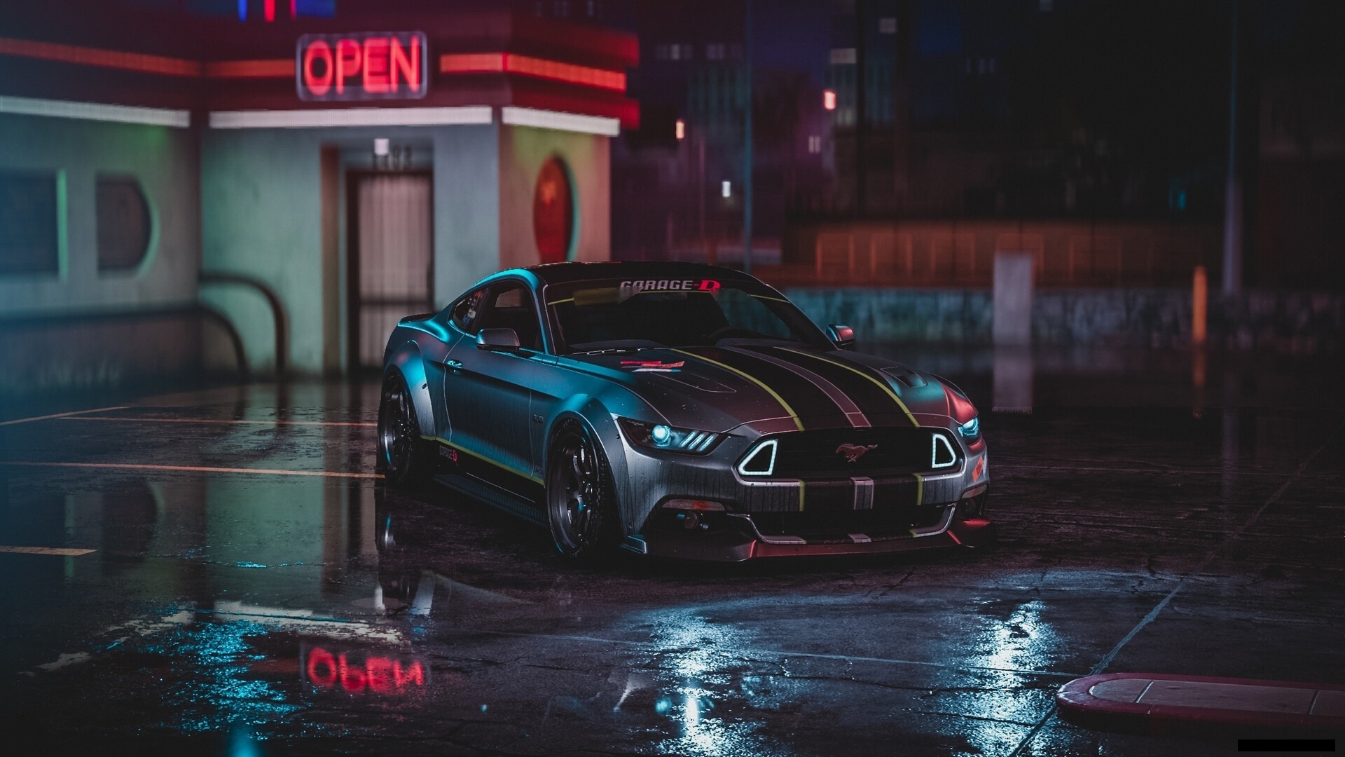 ford, mustang, car