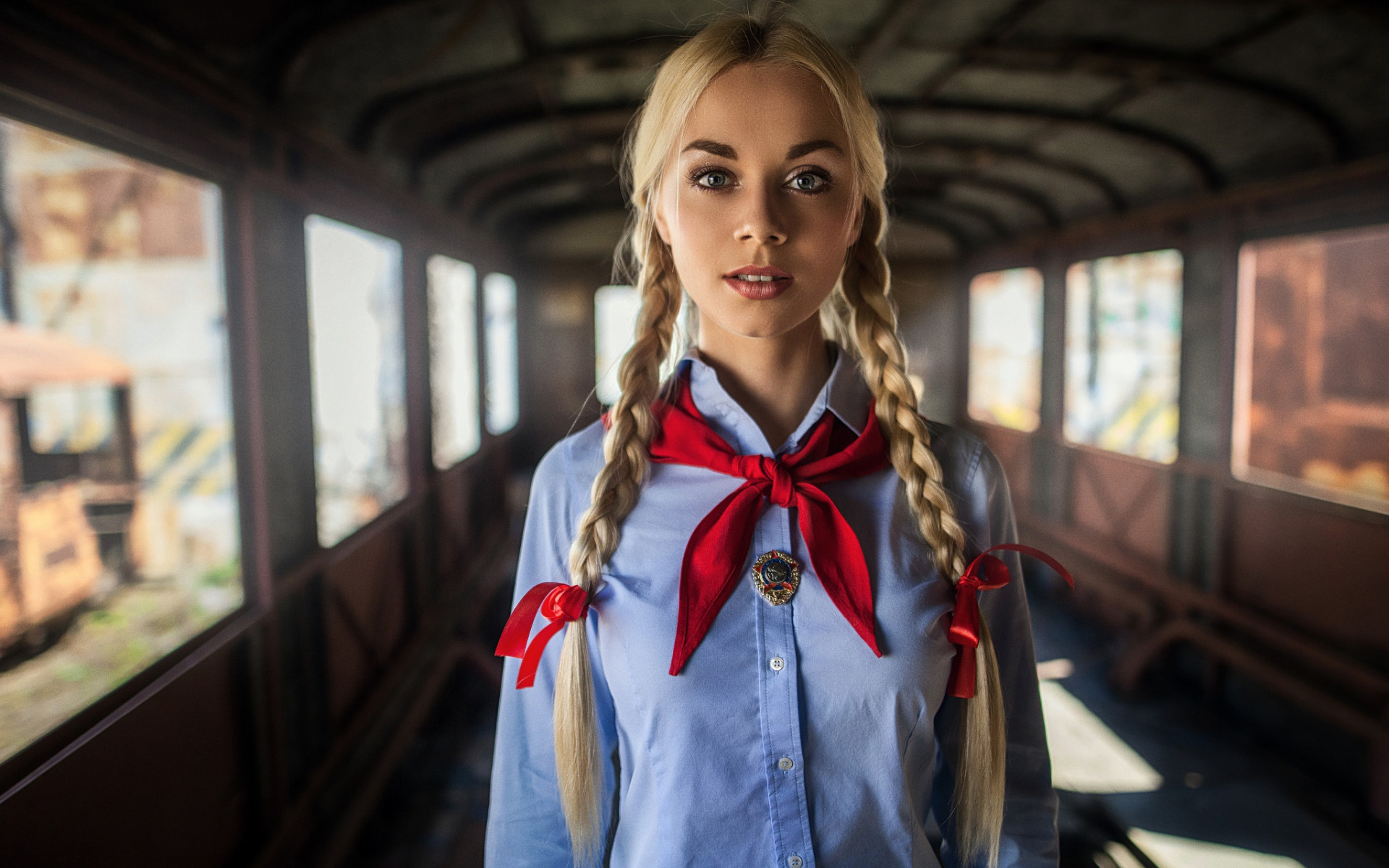 девушка, косичка, забыть
