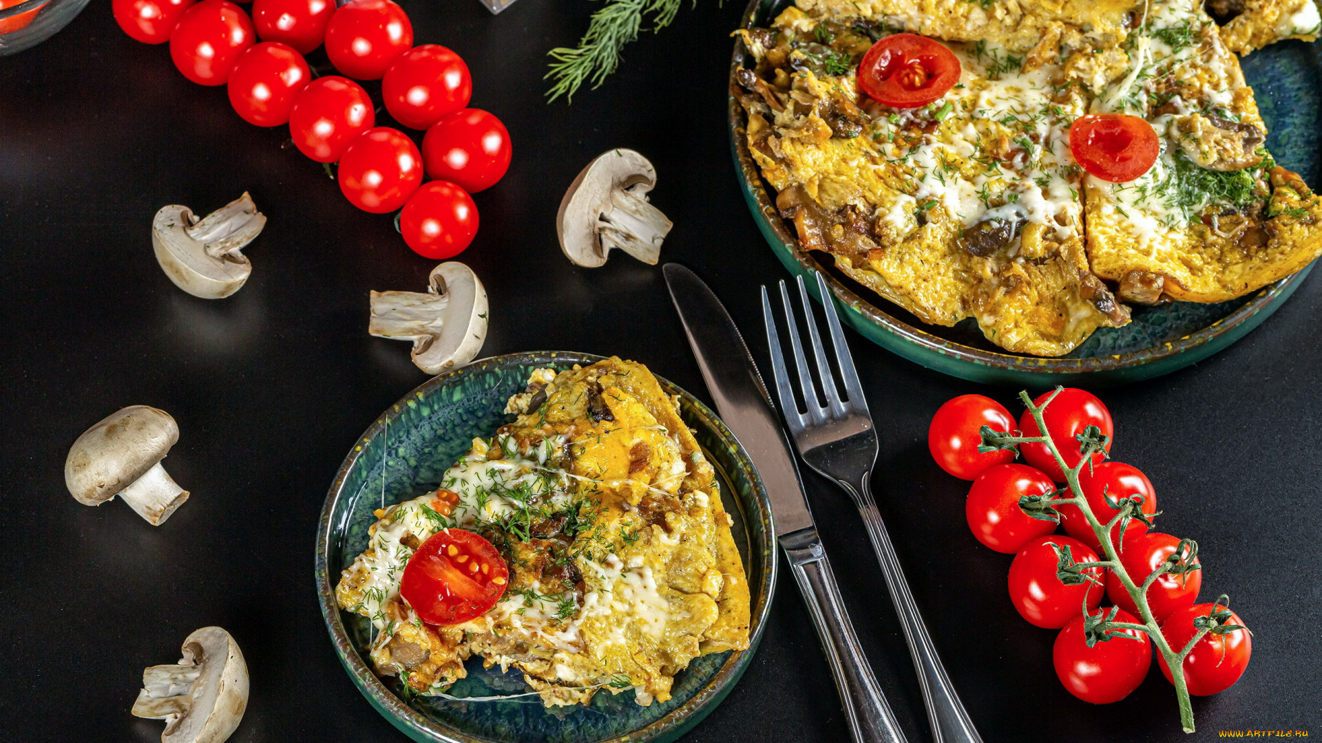 да, омлет, да