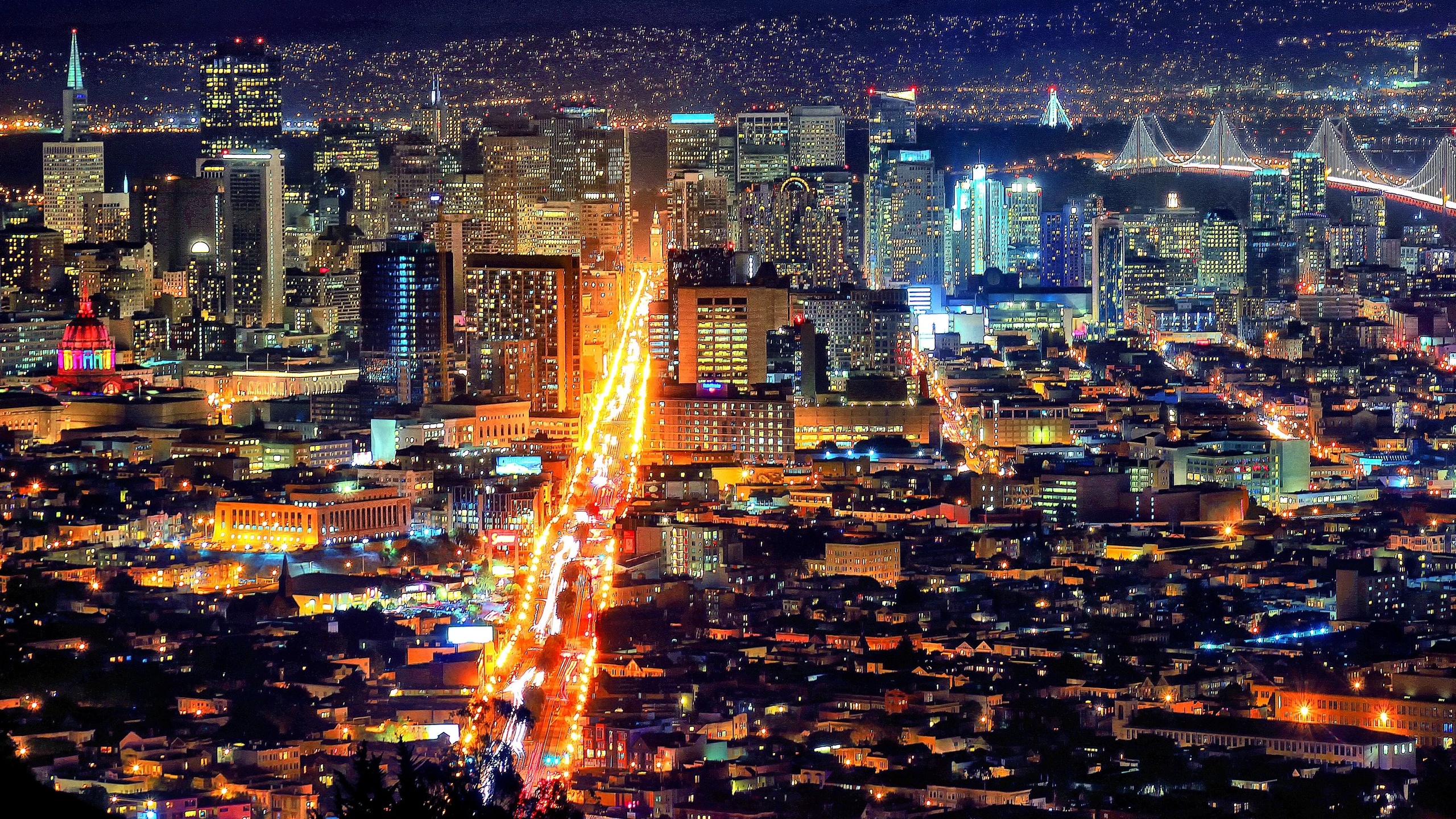 Страна 1000 городов. Сан-Франциско (Калифорния). Ночной Сан Франциско. Сан-Франциско (Калифорния) ночью. Ночной город Сан Франциско.