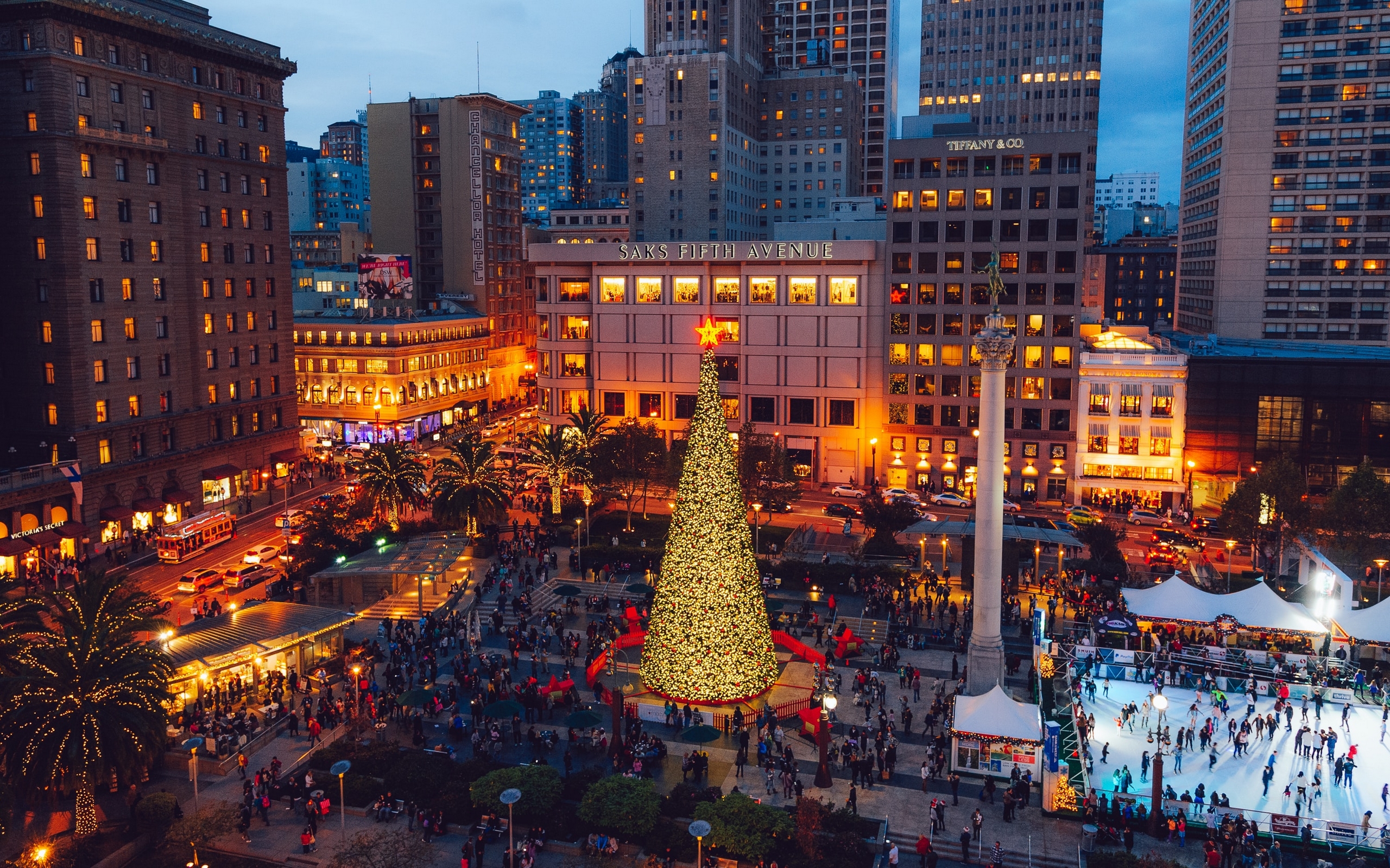 christmas, francisco, san