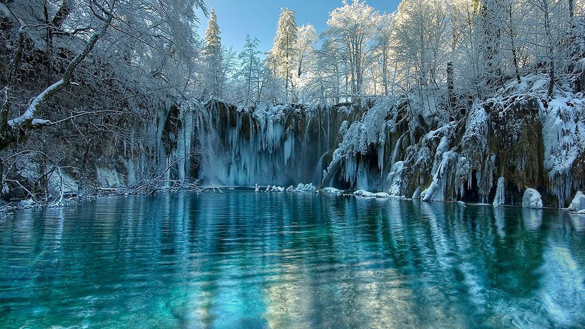 водопады, замерзшие, обозревательзам