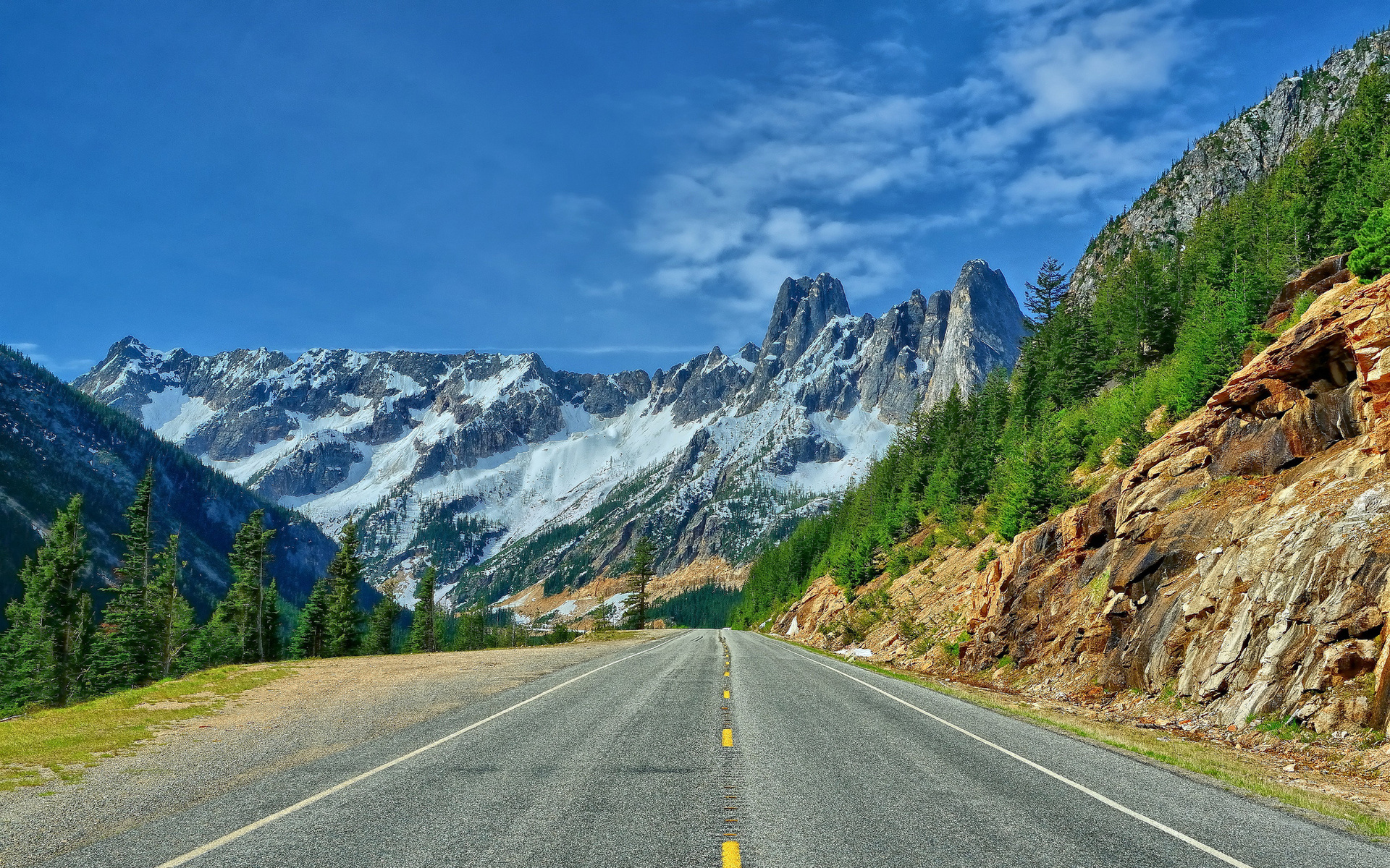 север, каскады, колокол