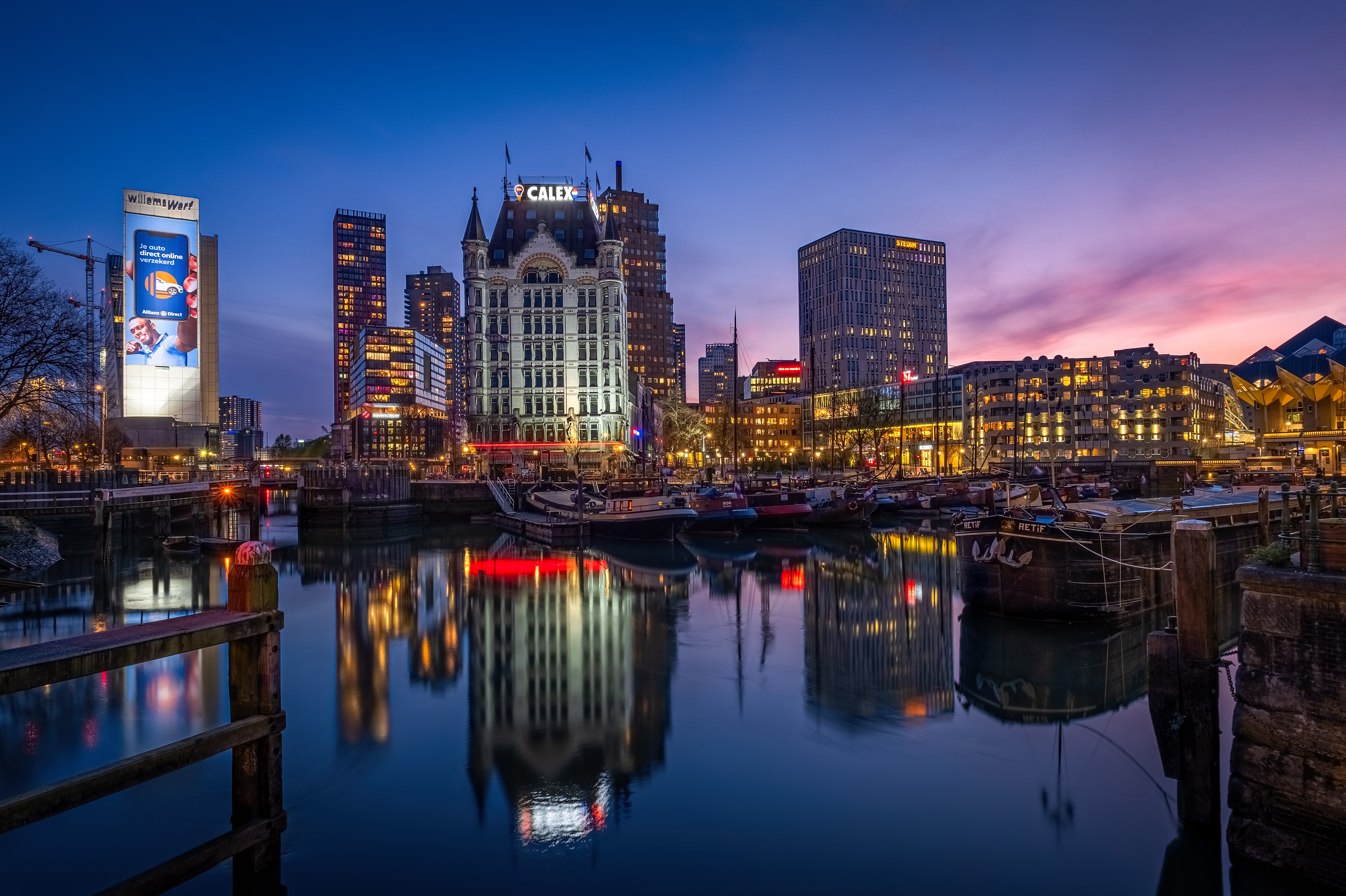 hui, harbor, witte