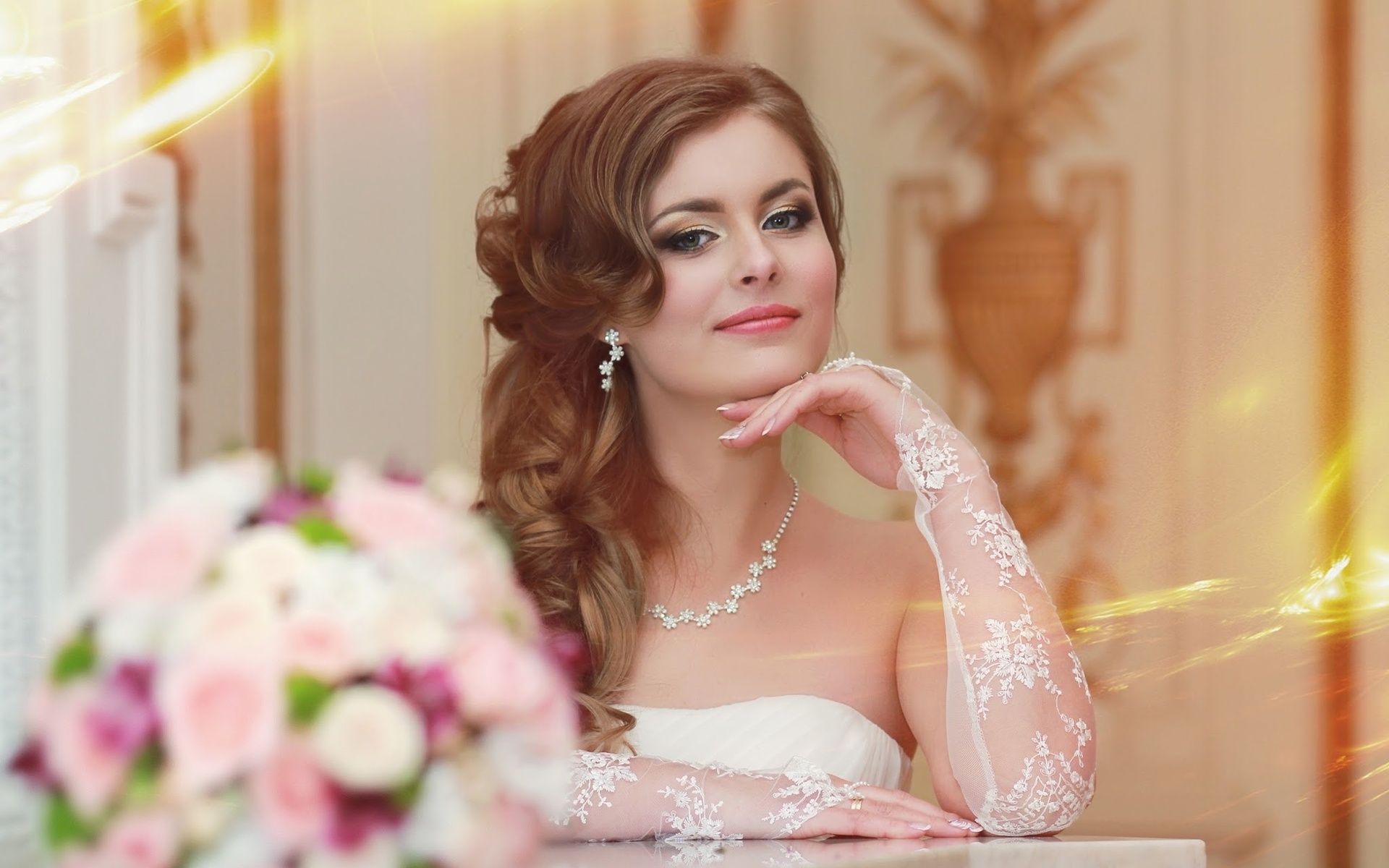невеста, платье