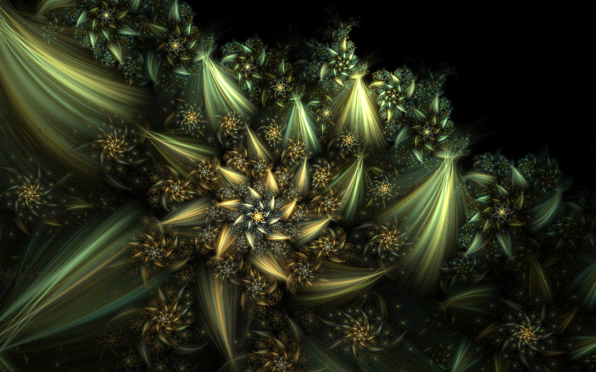 blumen, abstrakt