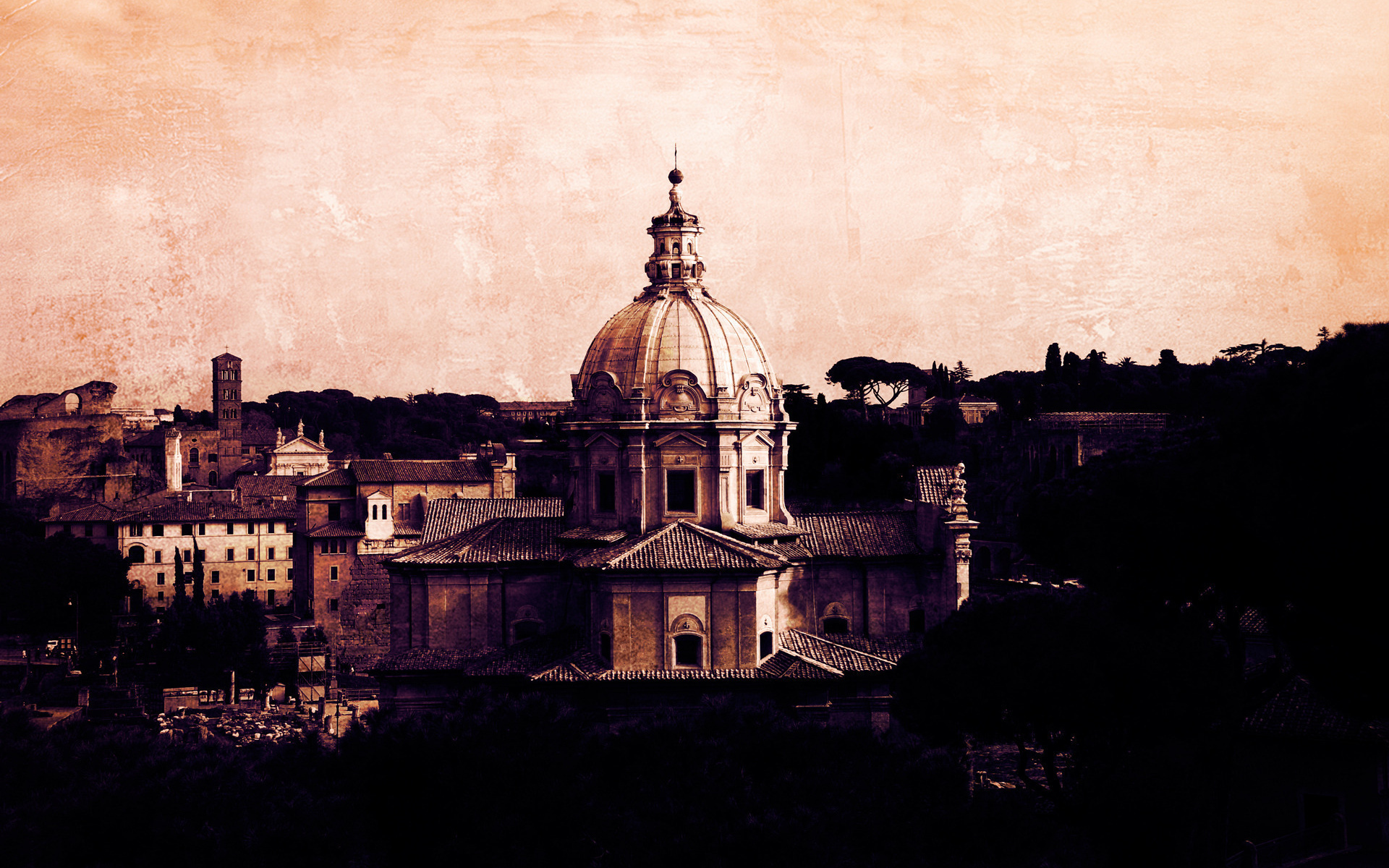 italy, рим, здания