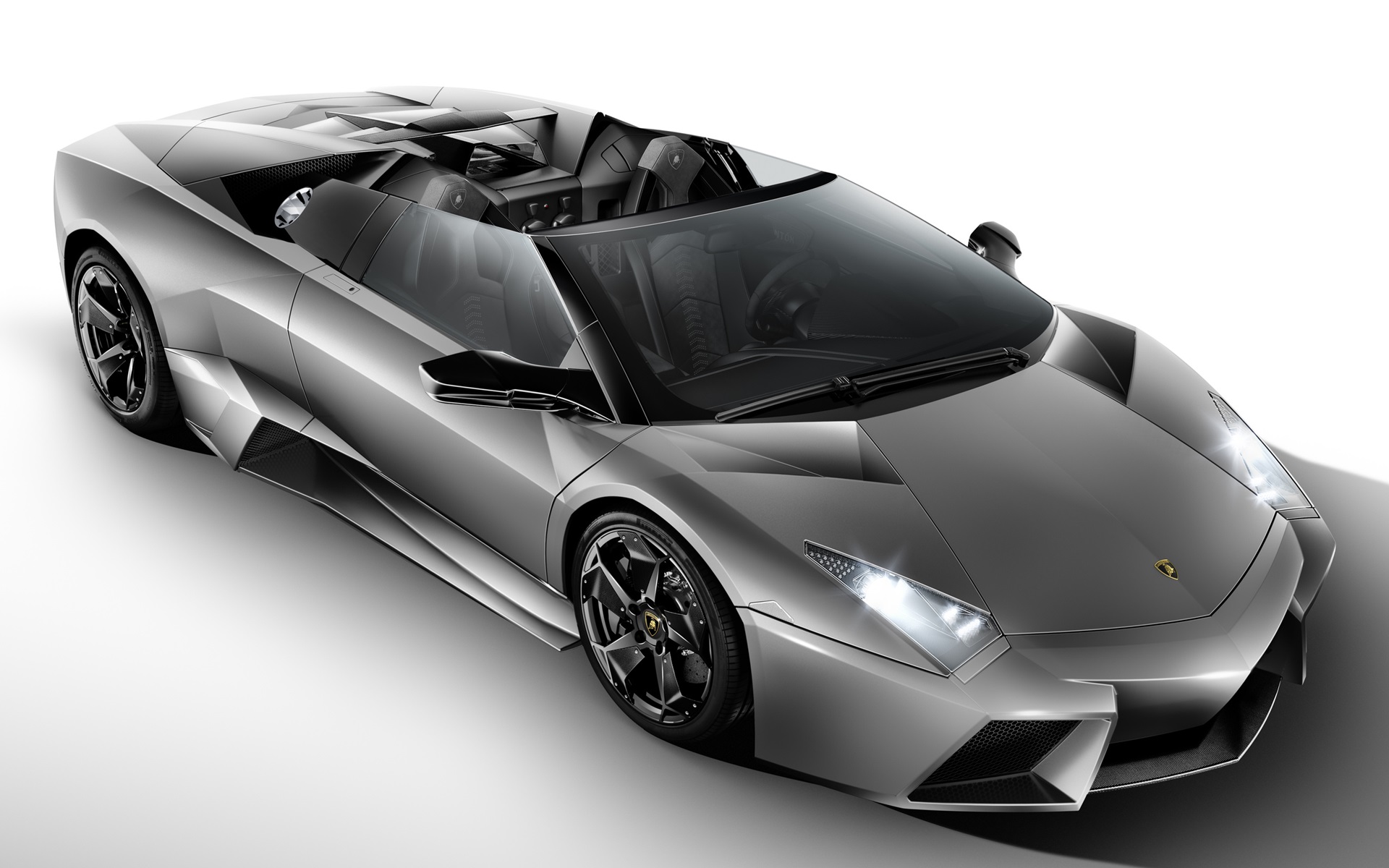 lamborghini, ревентон, белый
