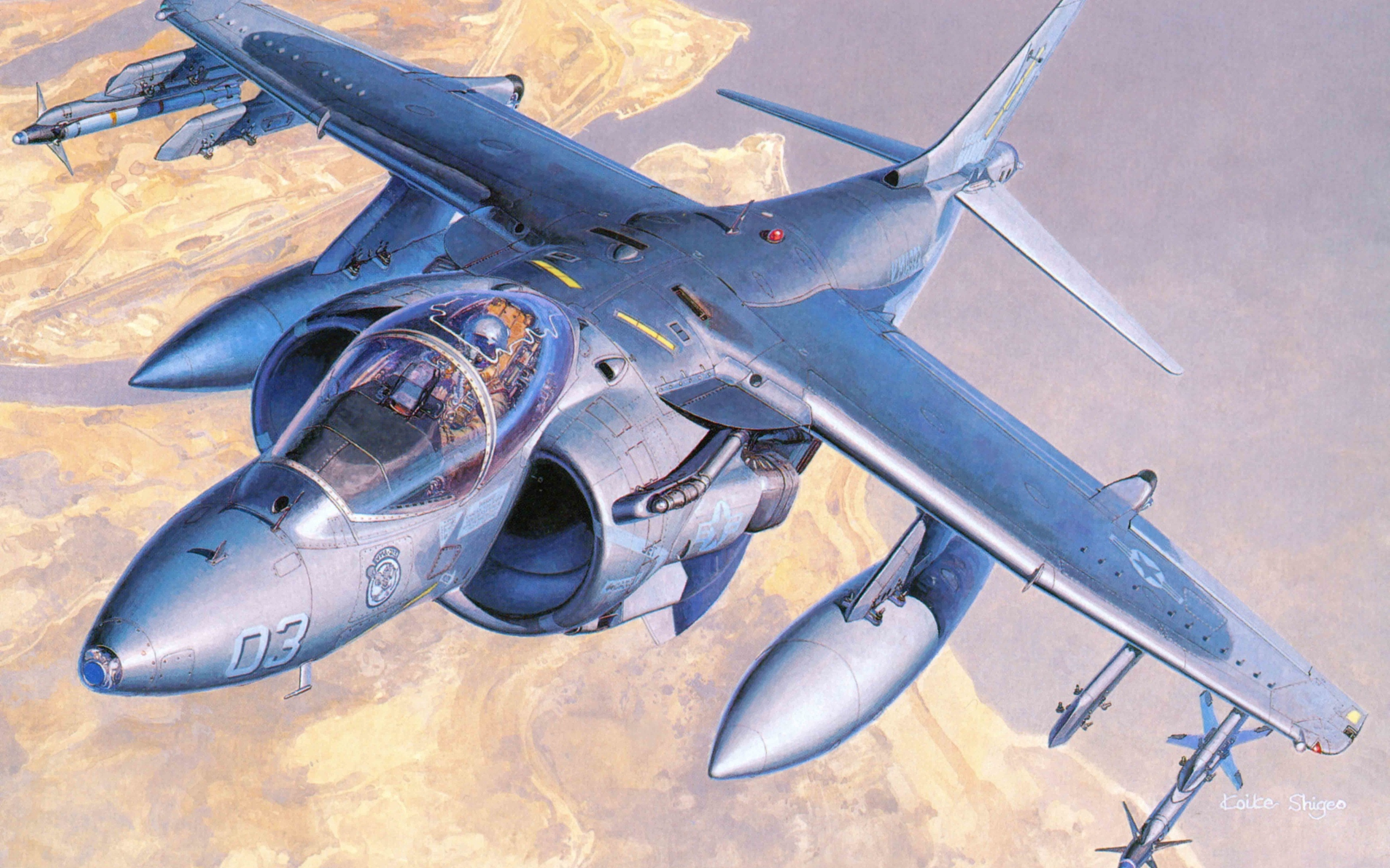 harrier, douglas, mcdonnell