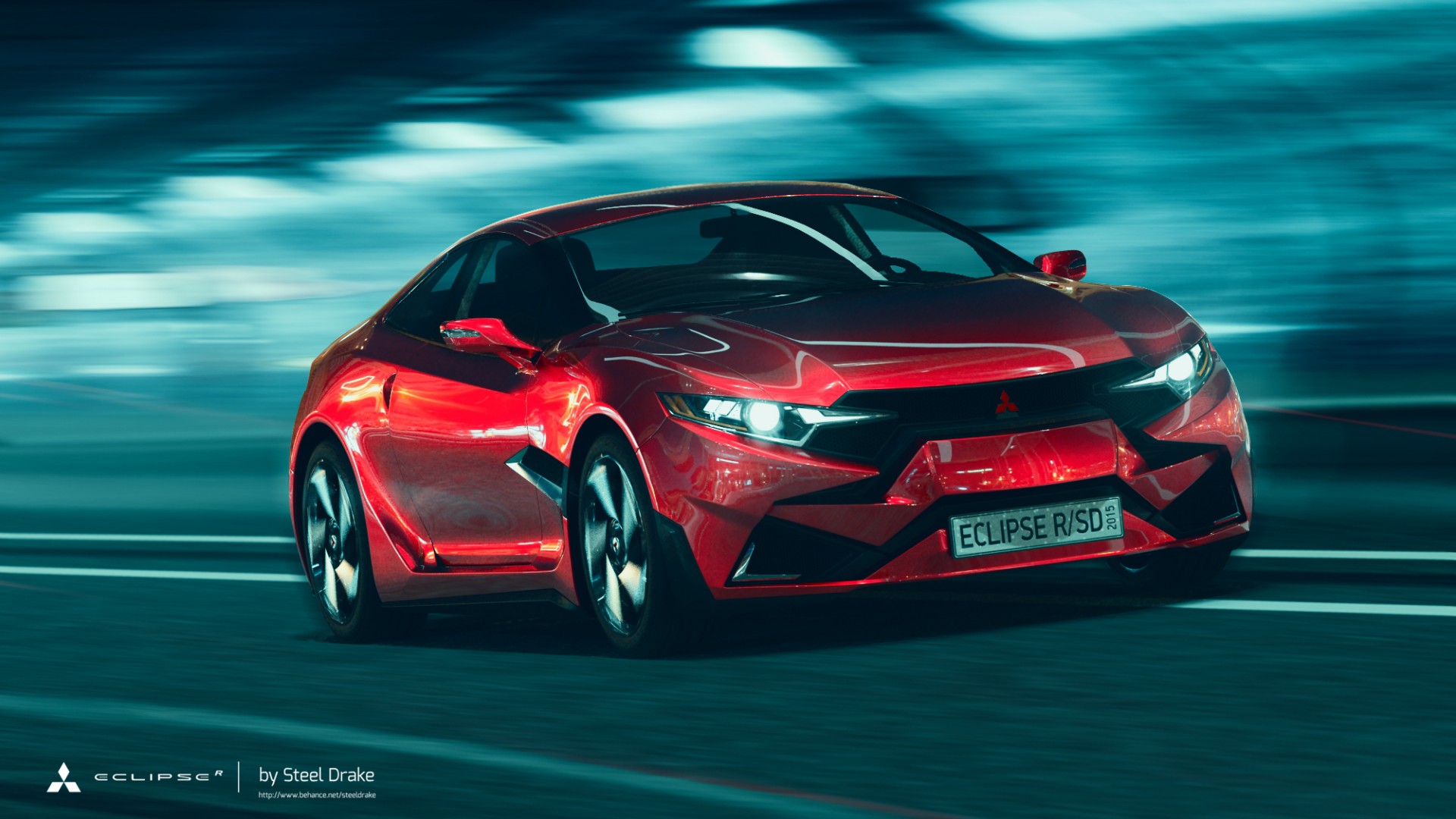 mitsubishi, затмение