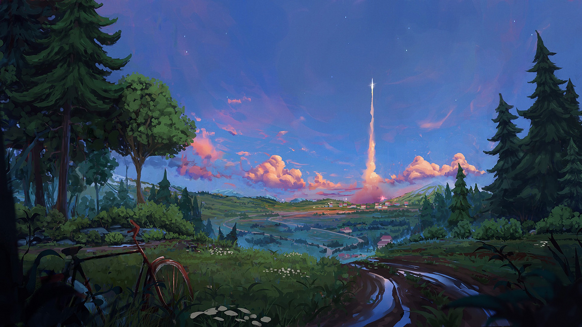 арта, дерево, лес